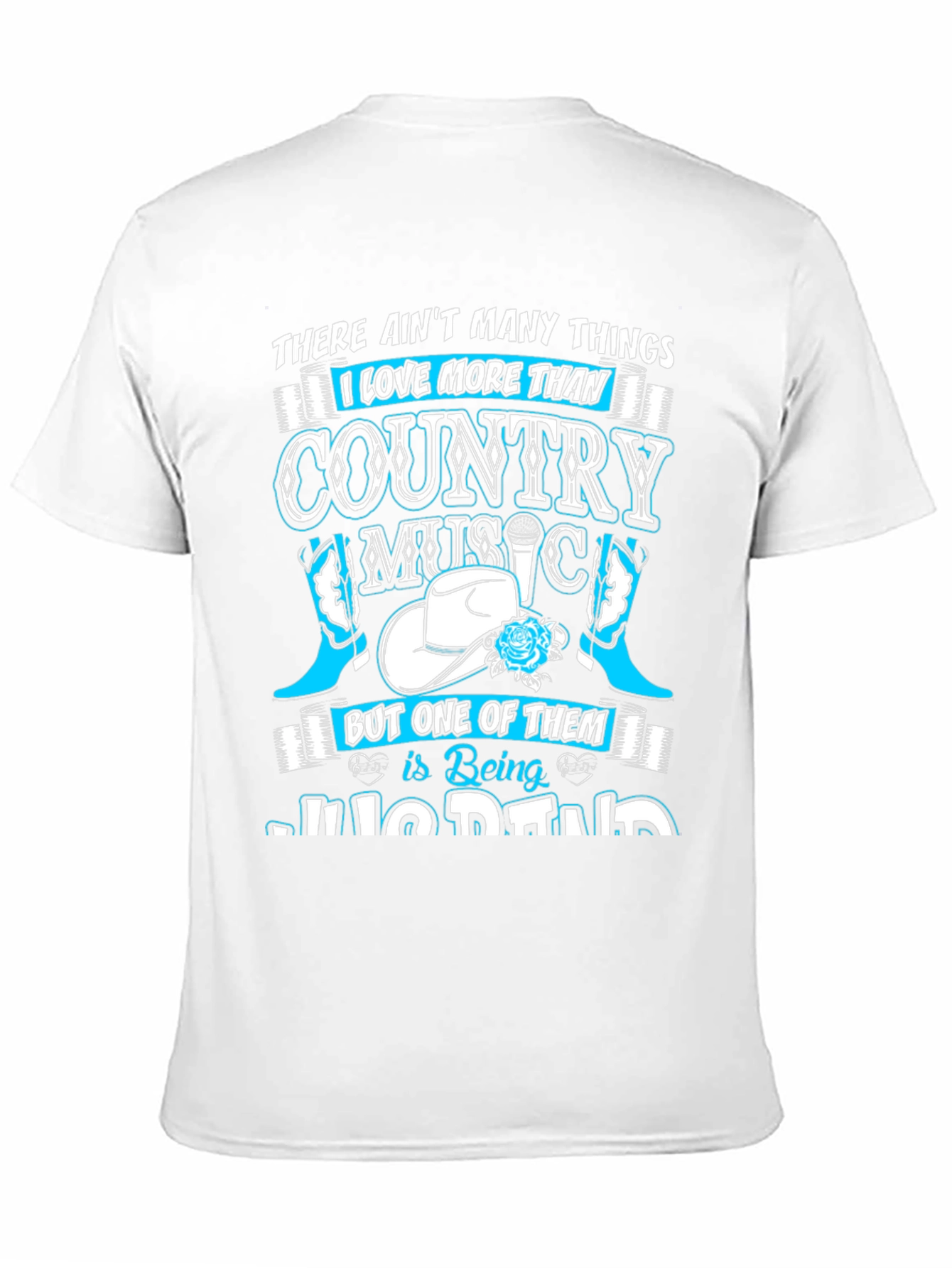 Black Country Music Fan T-Shirt view 11