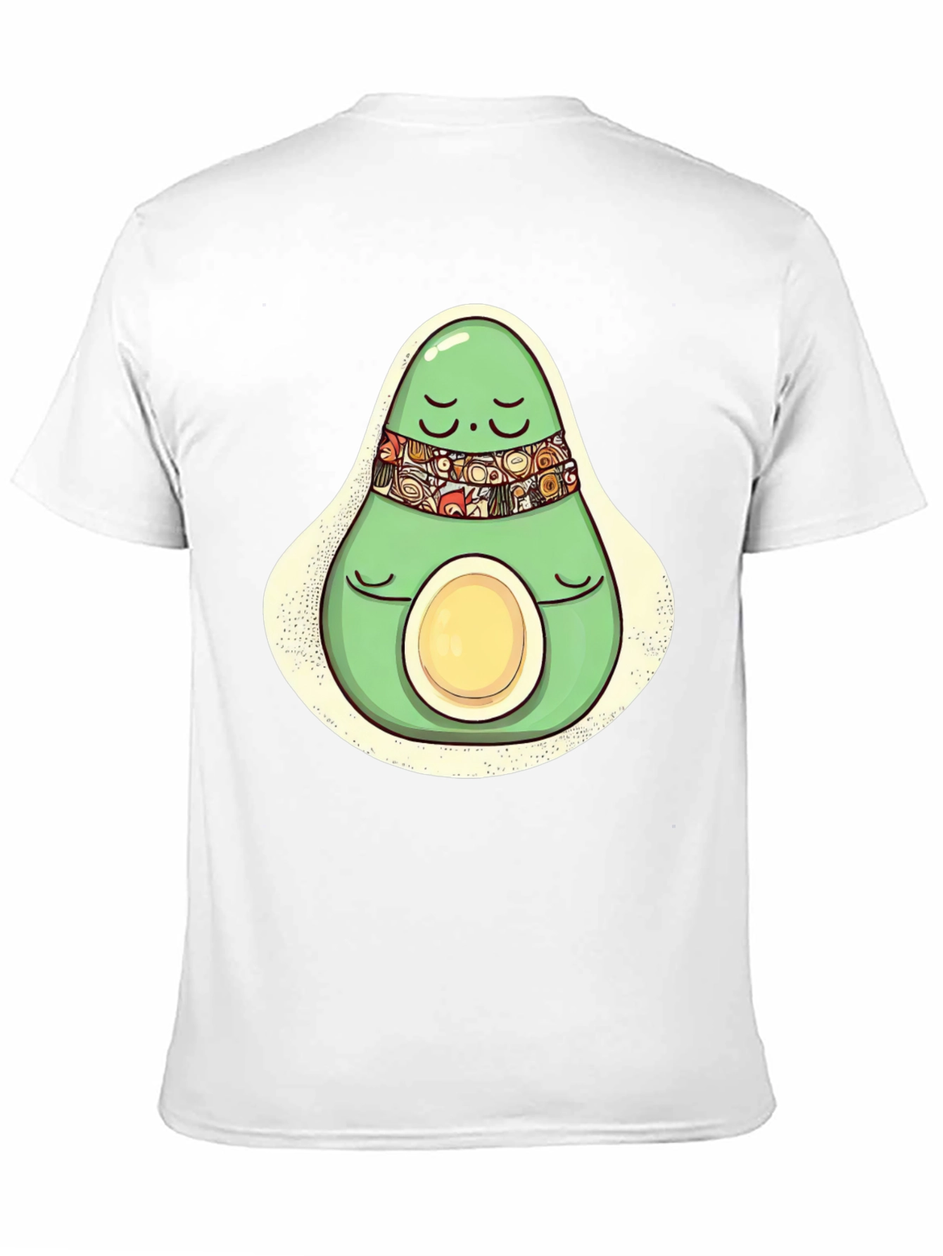 Black Relaxed Avocado Graphic T-Shirt view 11