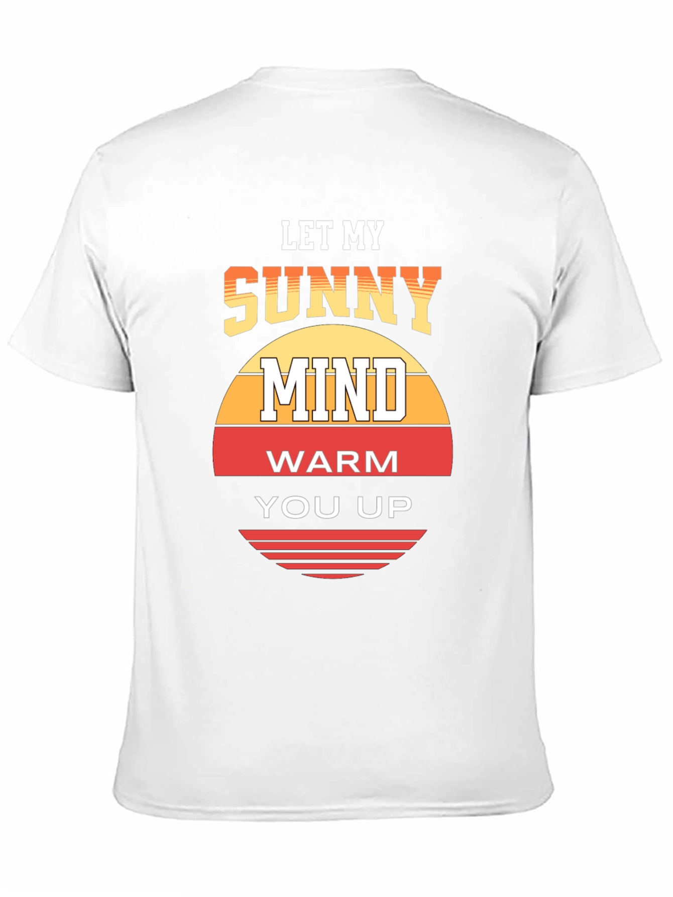 Black Sunny Mind Graphic Tee - Let My Mind Warm You Up view 11