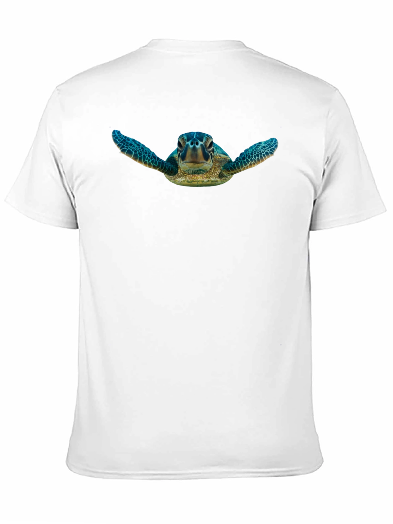 Black Turtle Graphic Tee - Black Unisex T-Shirt view 11