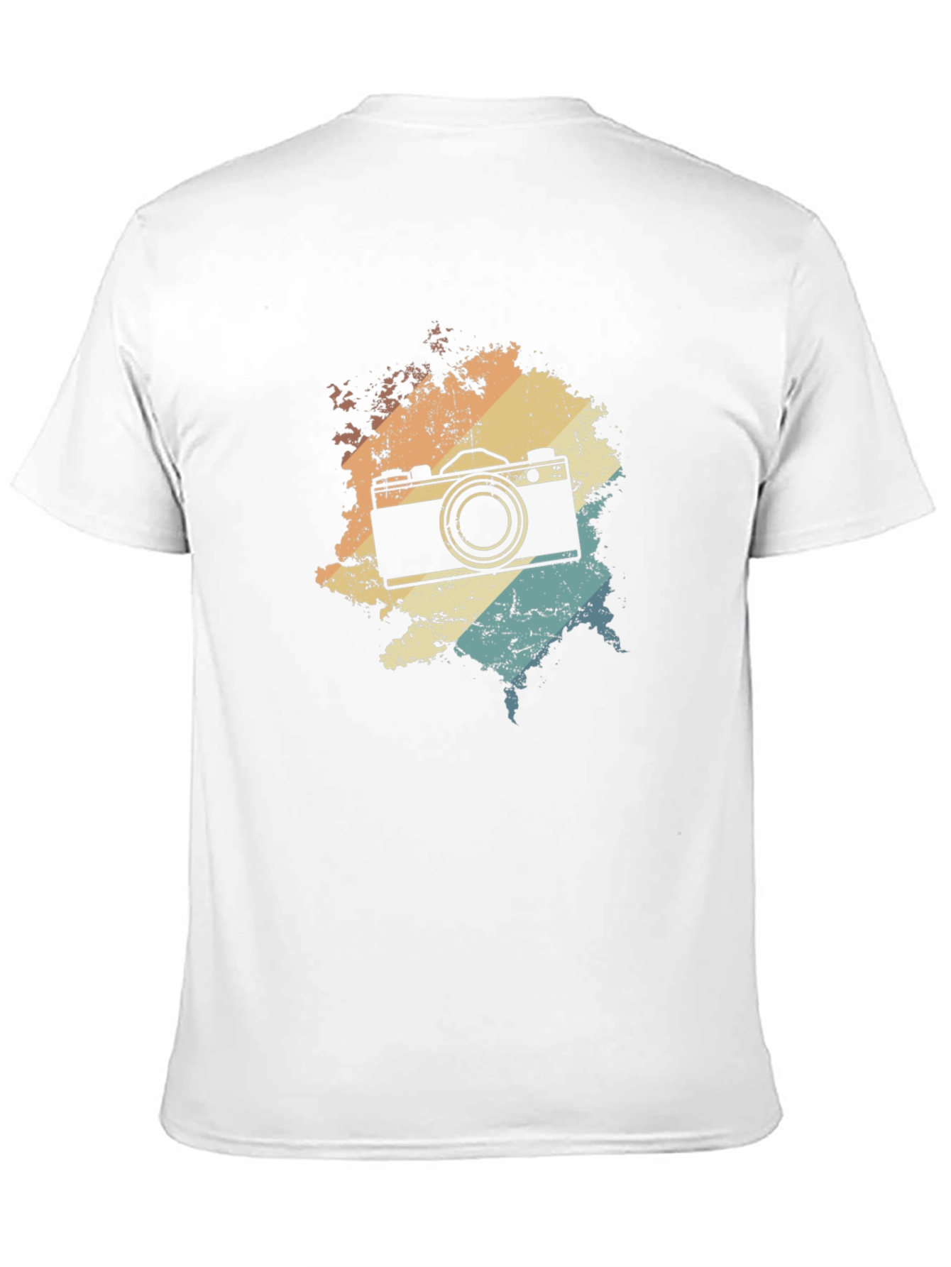 Black Retro Camera Graphic T-Shirt - Vintage Style view 11