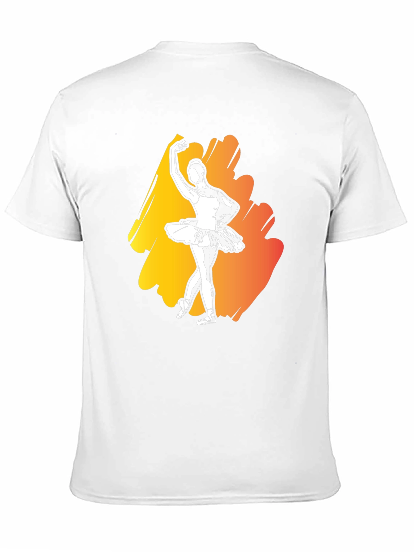 Black Ballerina Graphic Tee - Men's Black T-Shirt view 11