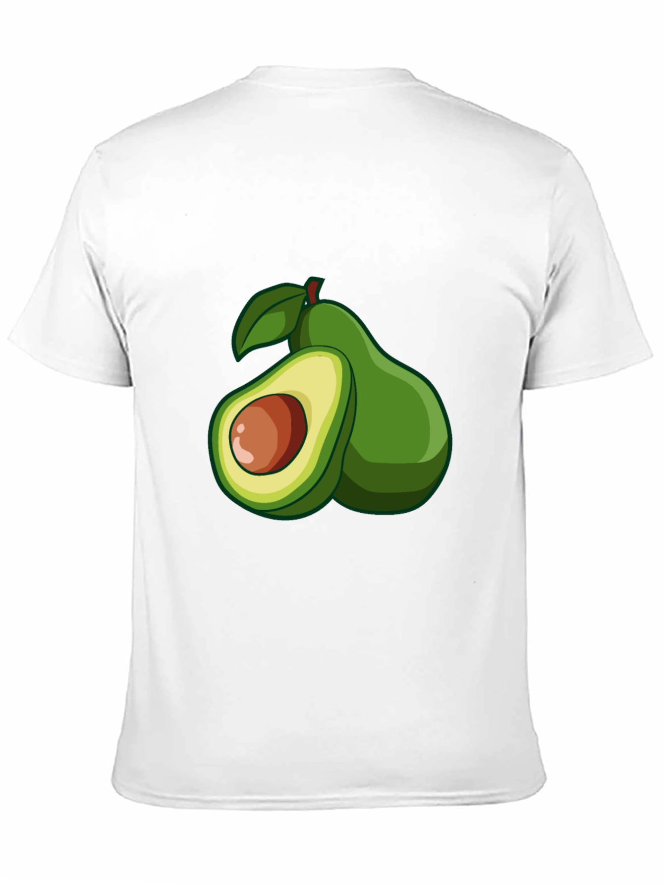 Black Avocado Graphic Tee - Fresh & Fun Design view 11