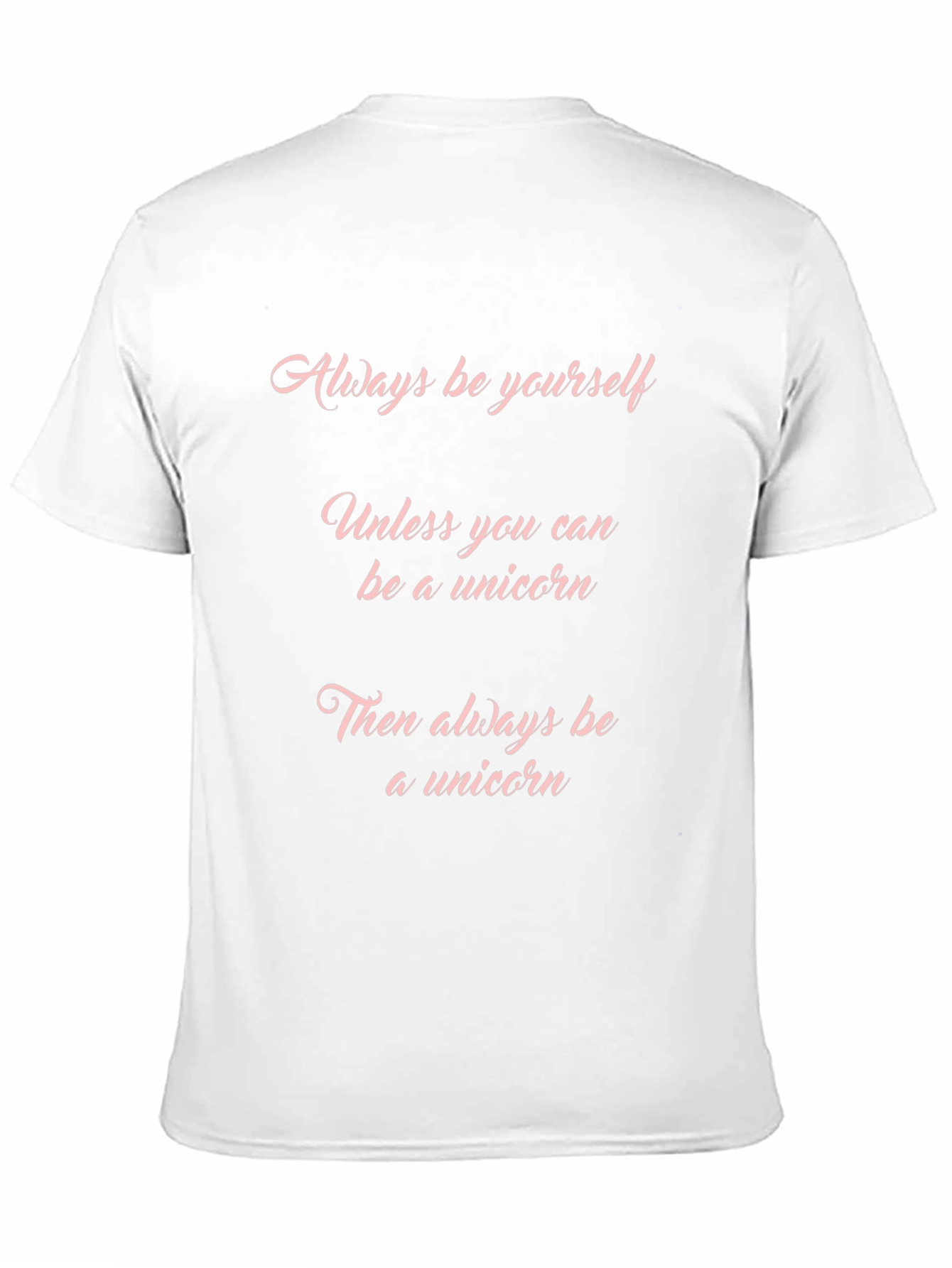 Black Unicorn T-Shirt - Always Be Yourself Tee view 11