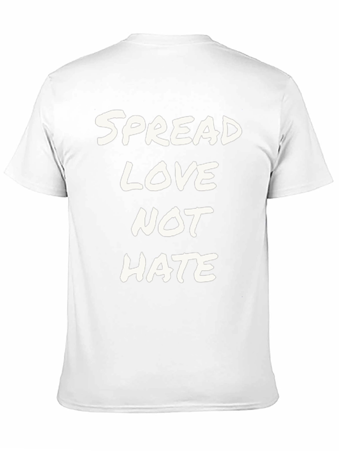 Black Spread Love Not Hate Graphic Tee view 11