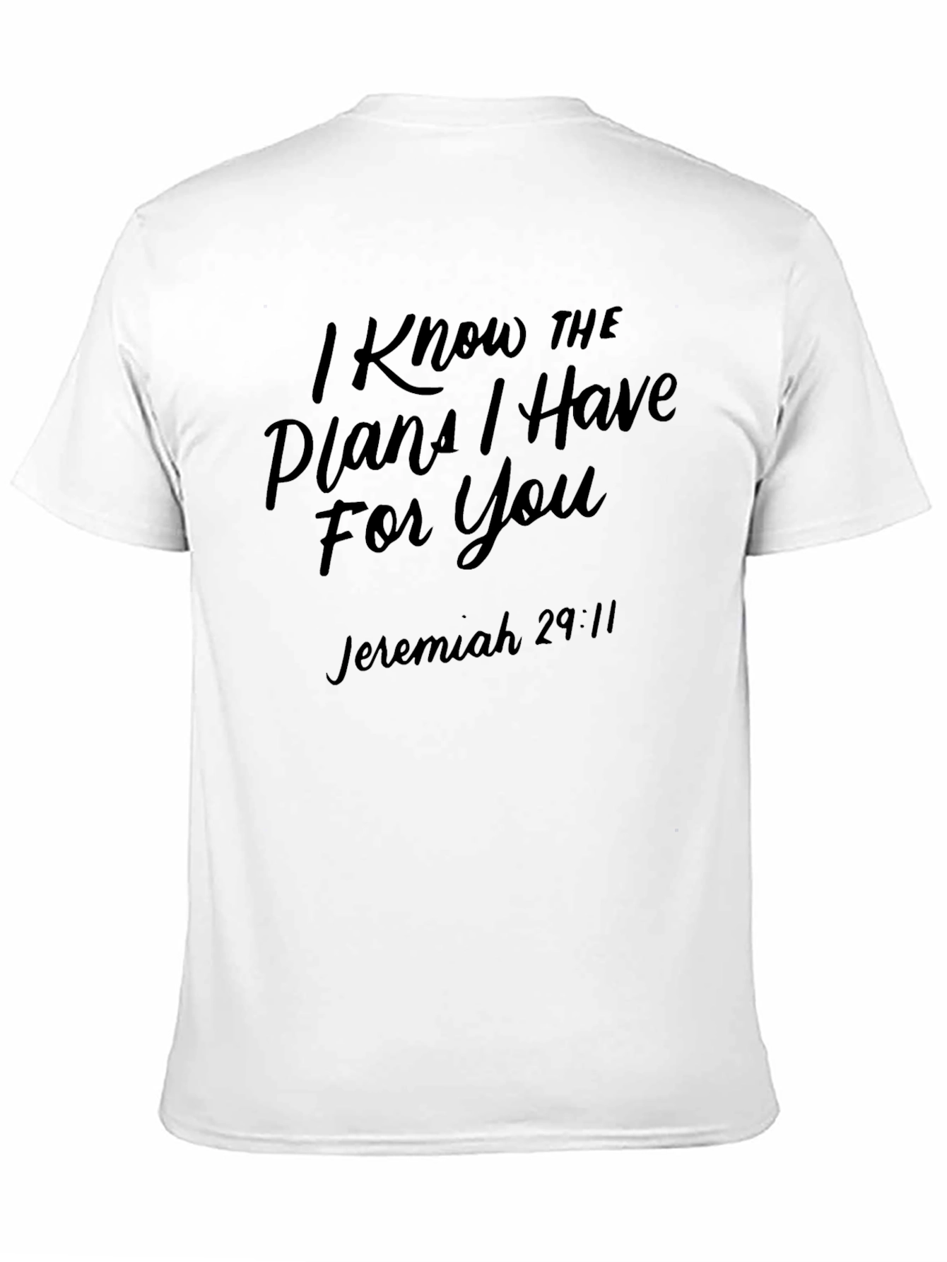 Black I Know the Plans Black T-Shirt view 11