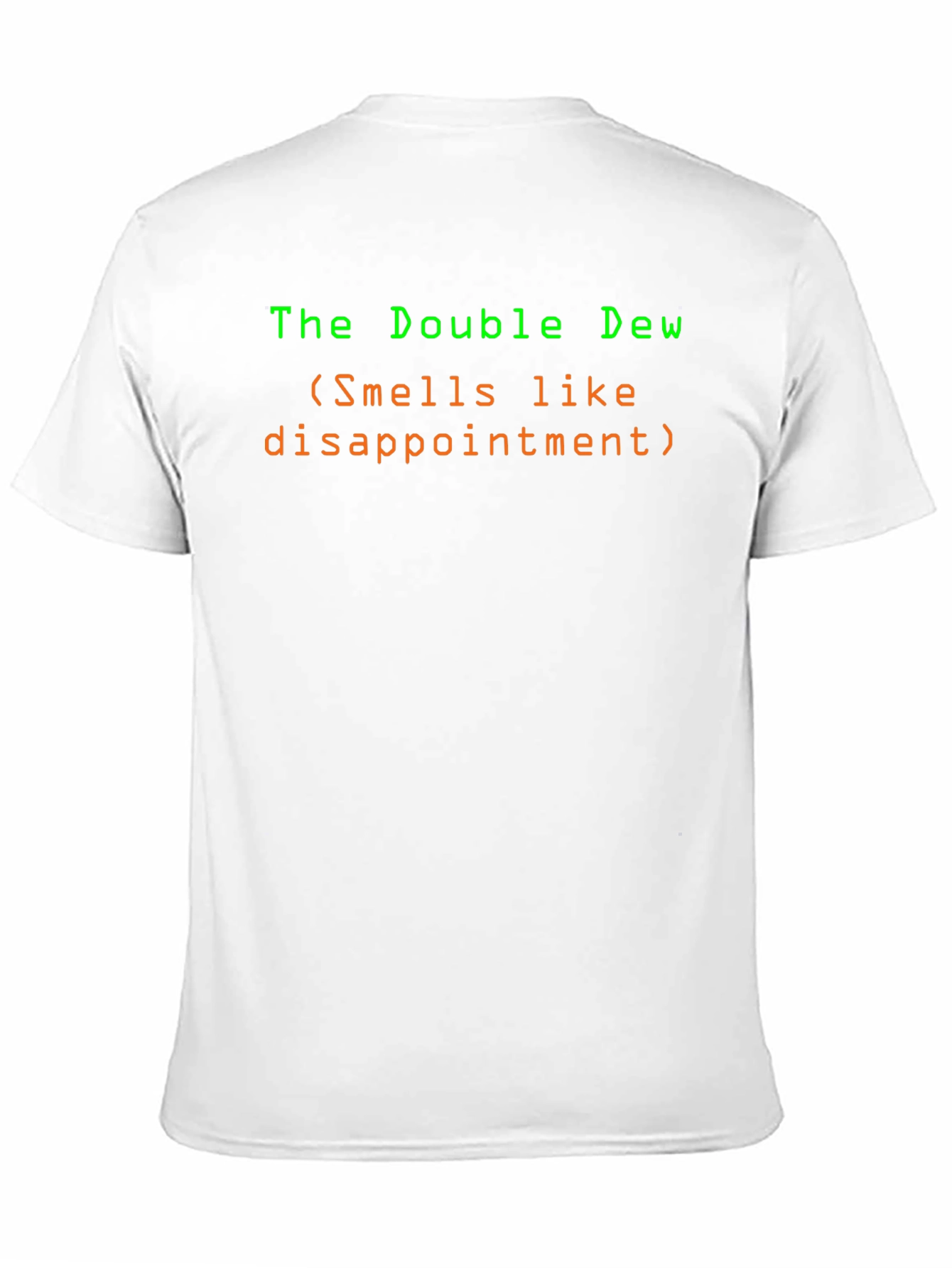 Black The Double Dew Disappointment Graphic Tee - Black Cotton Blend view 11