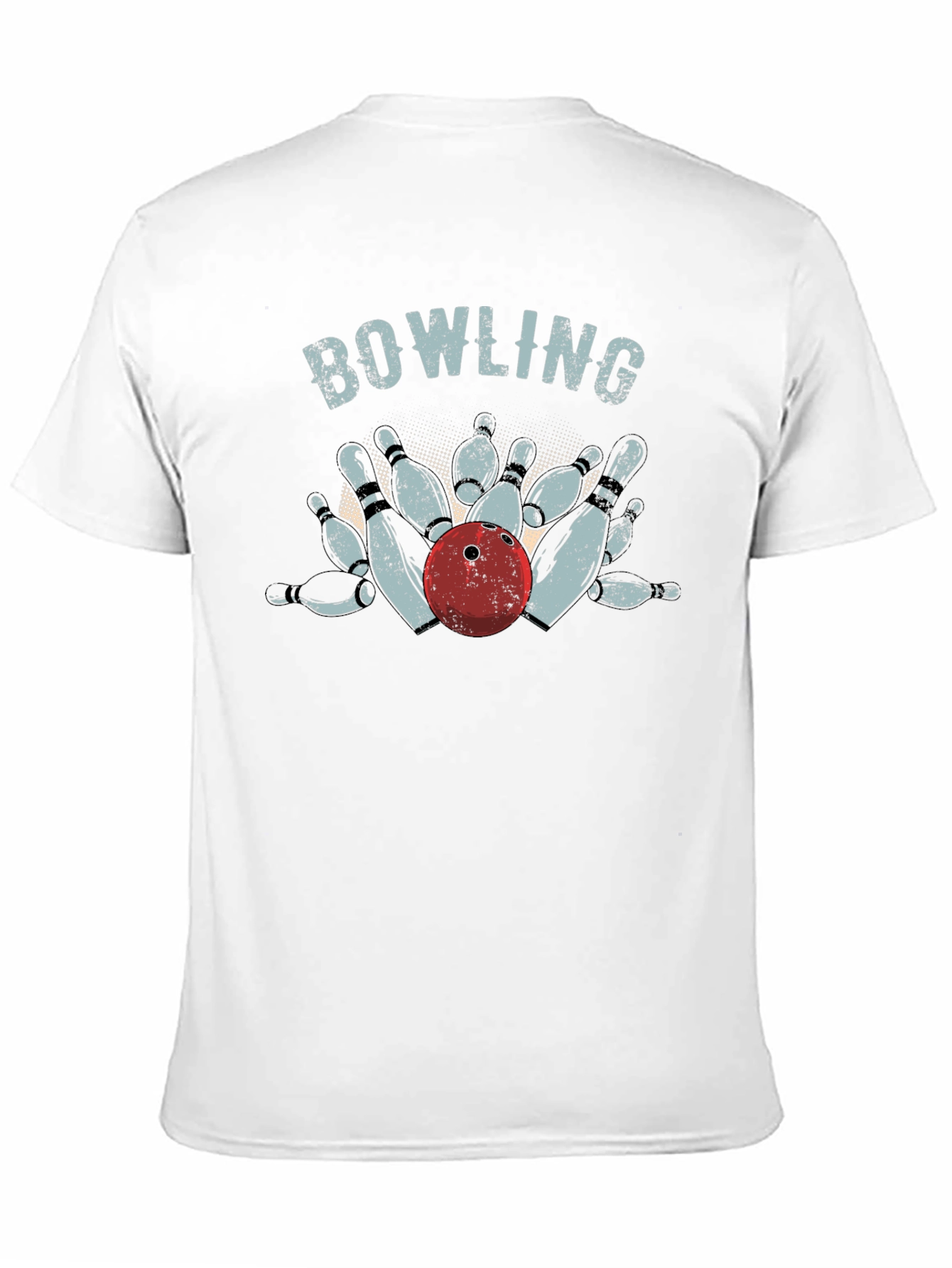 Black Bowling Strike Graphic Tee - Black view 11