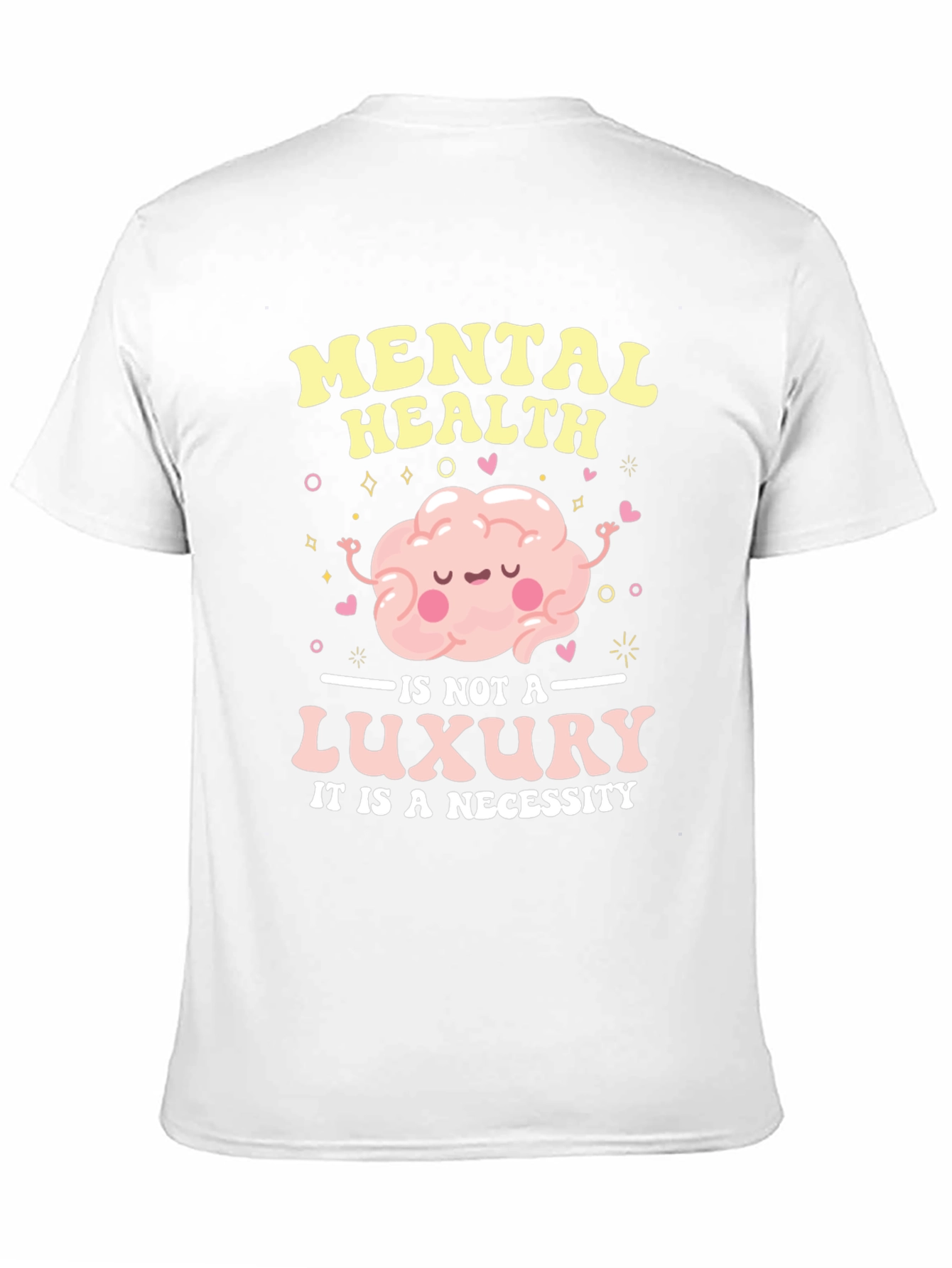 Black Mental Health Necessity Tee view 11
