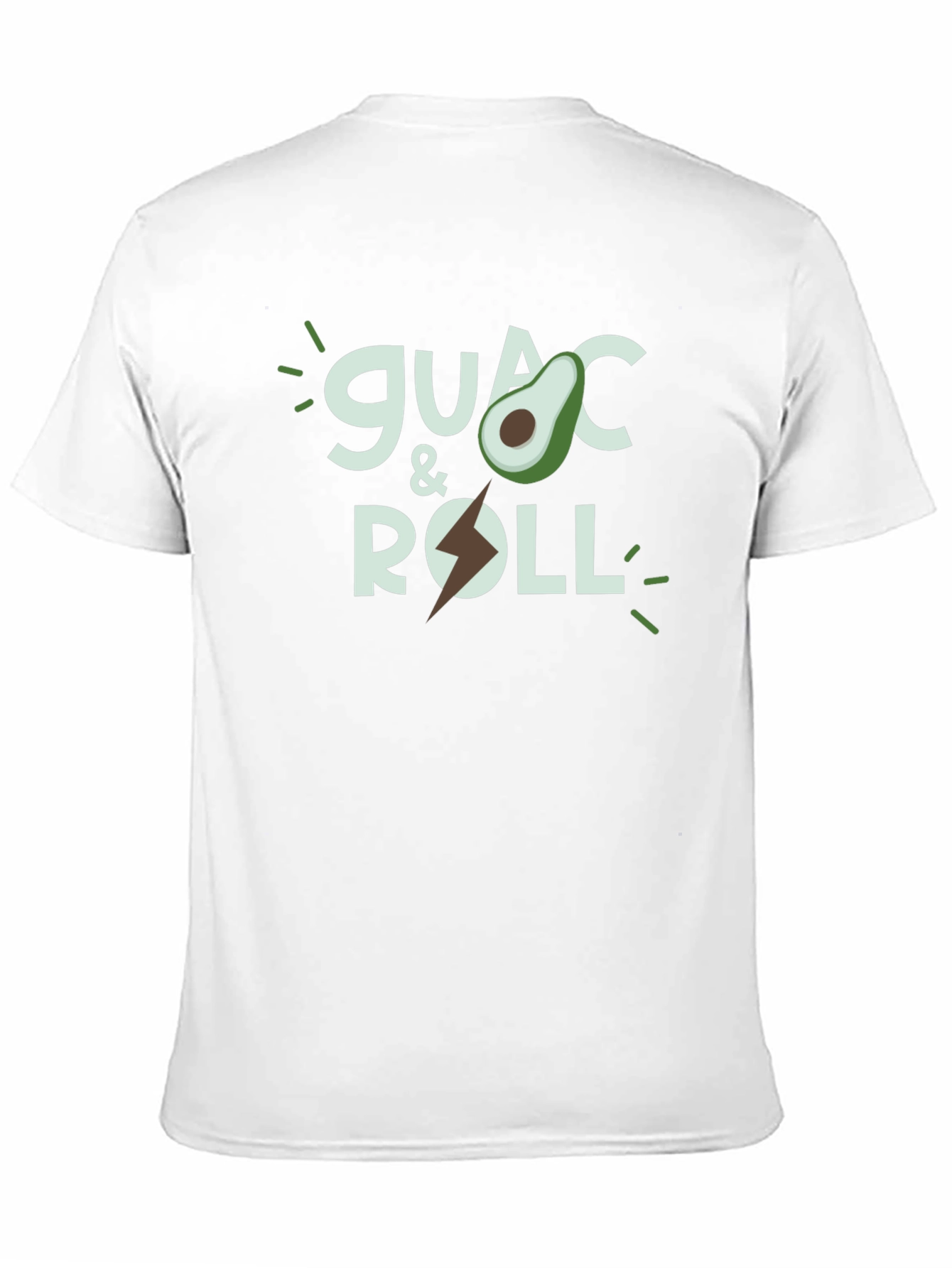 Guac and Roll Funny Avocado Graphic T-Shirt - 11