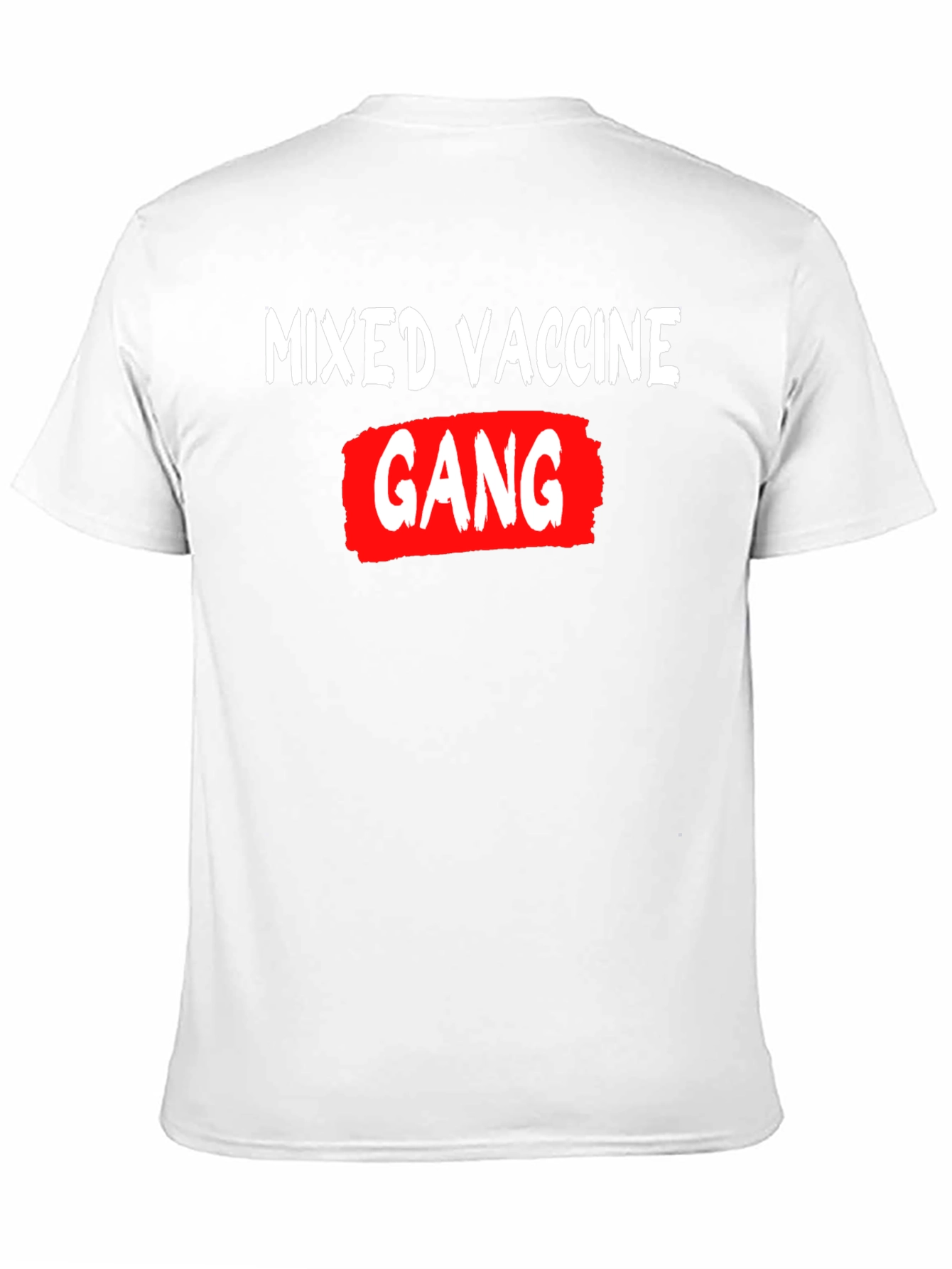 Black Mixed Vaccine Gang Graphic T-Shirt view 11