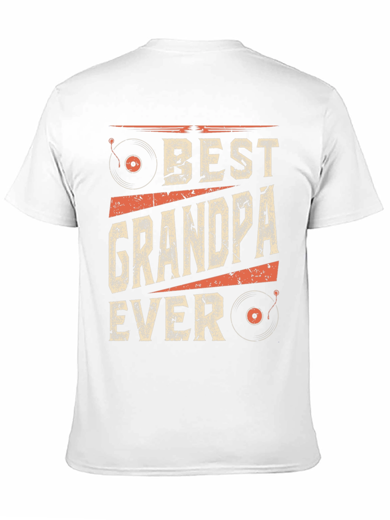 Black Best Grandpa Ever Graphic T-Shirt view 11