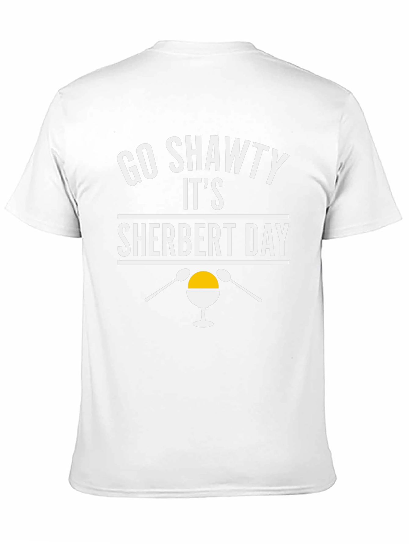 Black Go Shawty It's Sherbert Day Black Graphic T-Shirt view 11