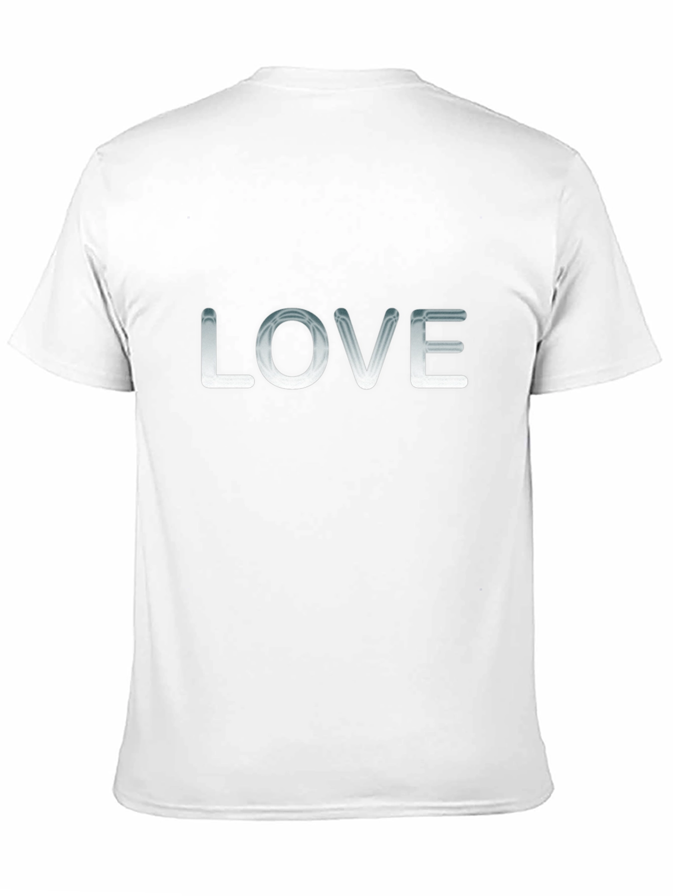 Black Love Graphic T-Shirt - Men's Black Tee view 11