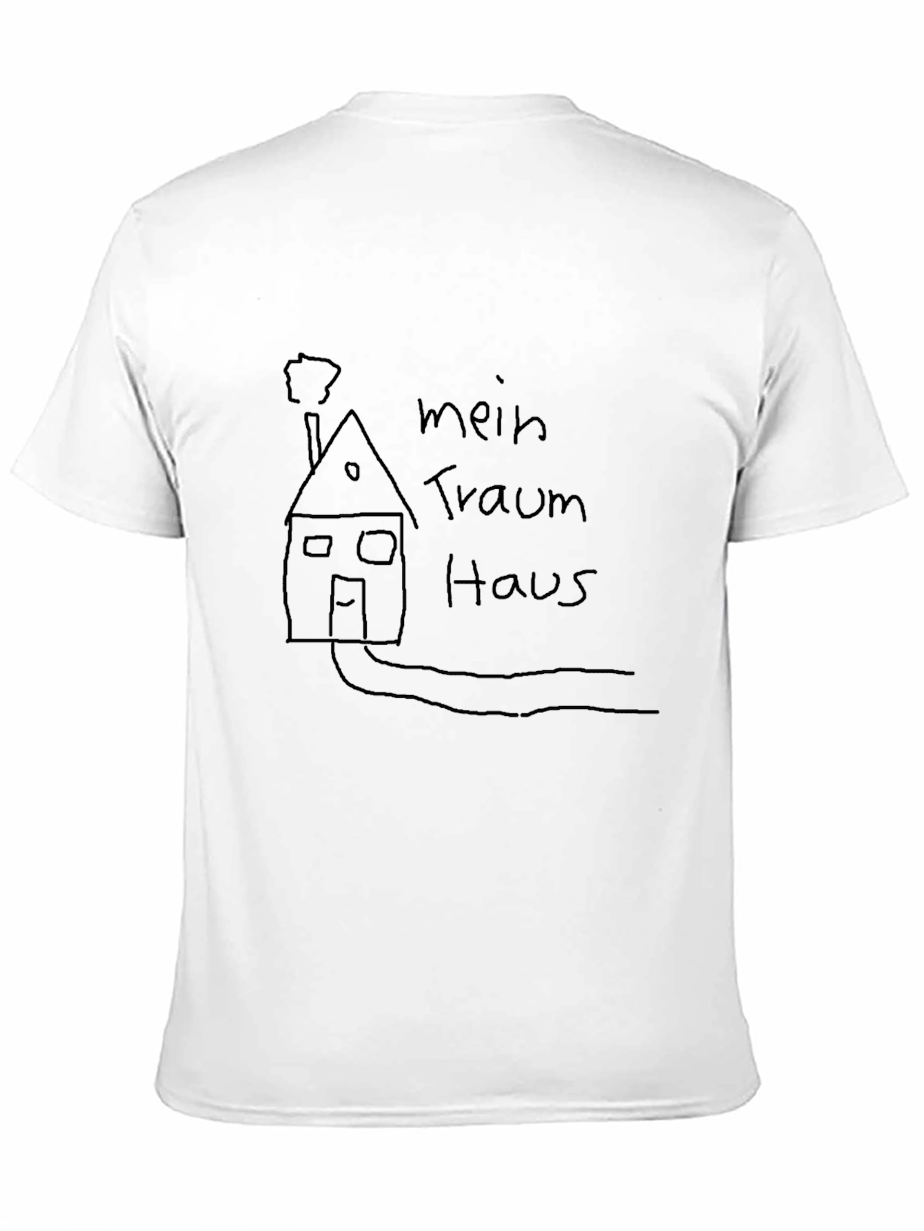 Black Mein Traum Haus T-Shirt - Dream House Tee view 11