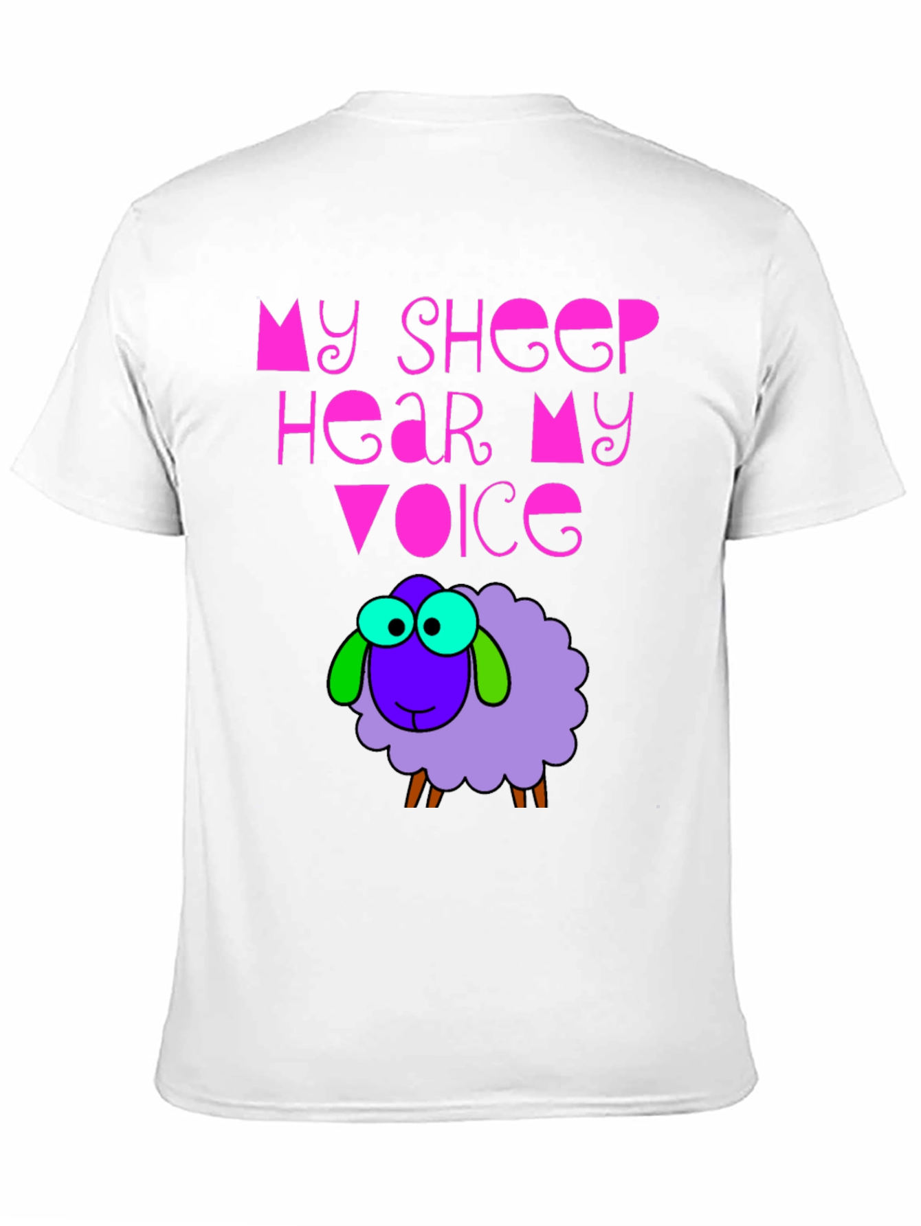 Black My Sheep Hear My Voice Graphic Tee view 11