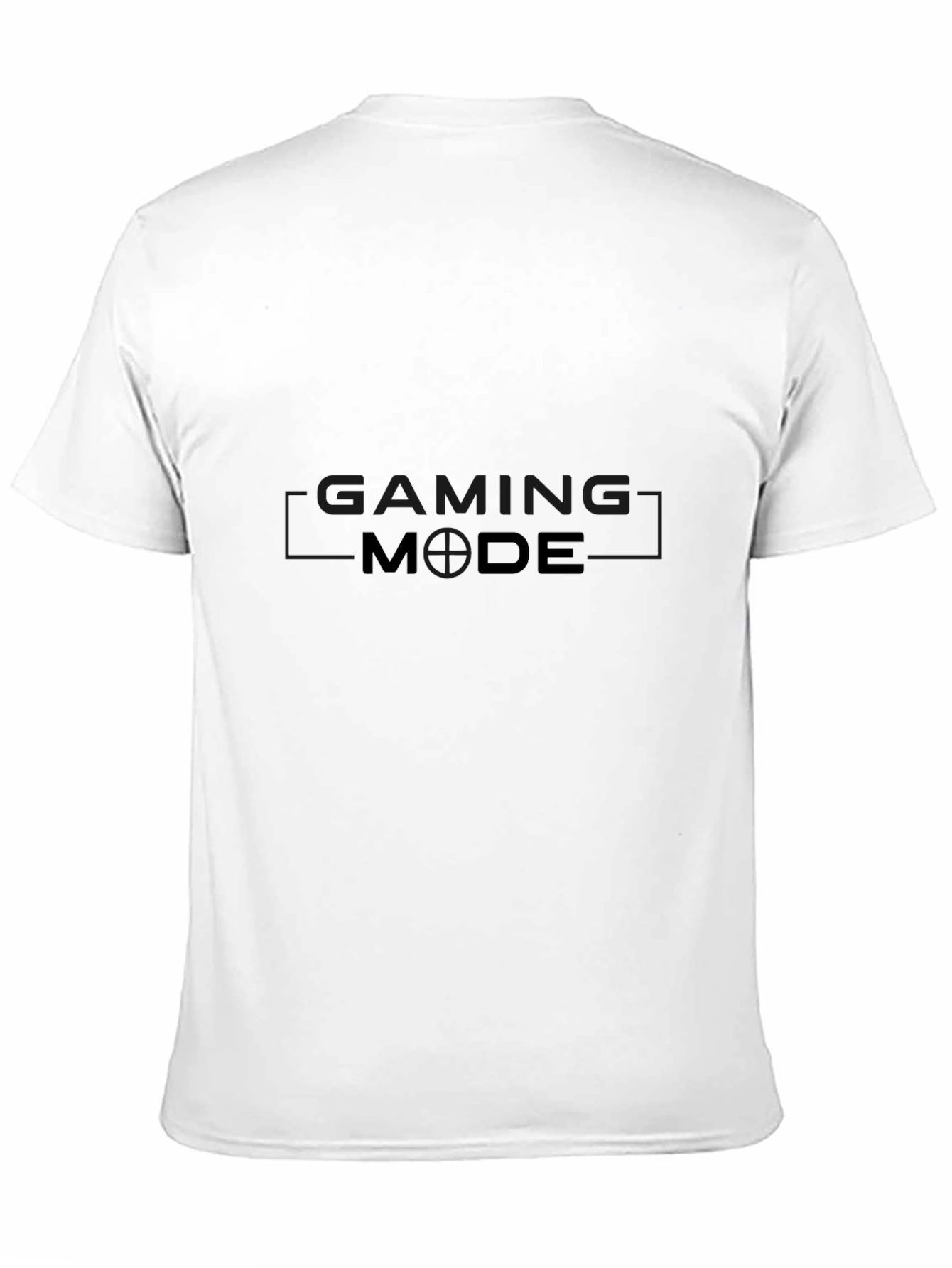 Black Gaming Mode T-Shirt - Gamer Apparel - Cool Black Tee view 11