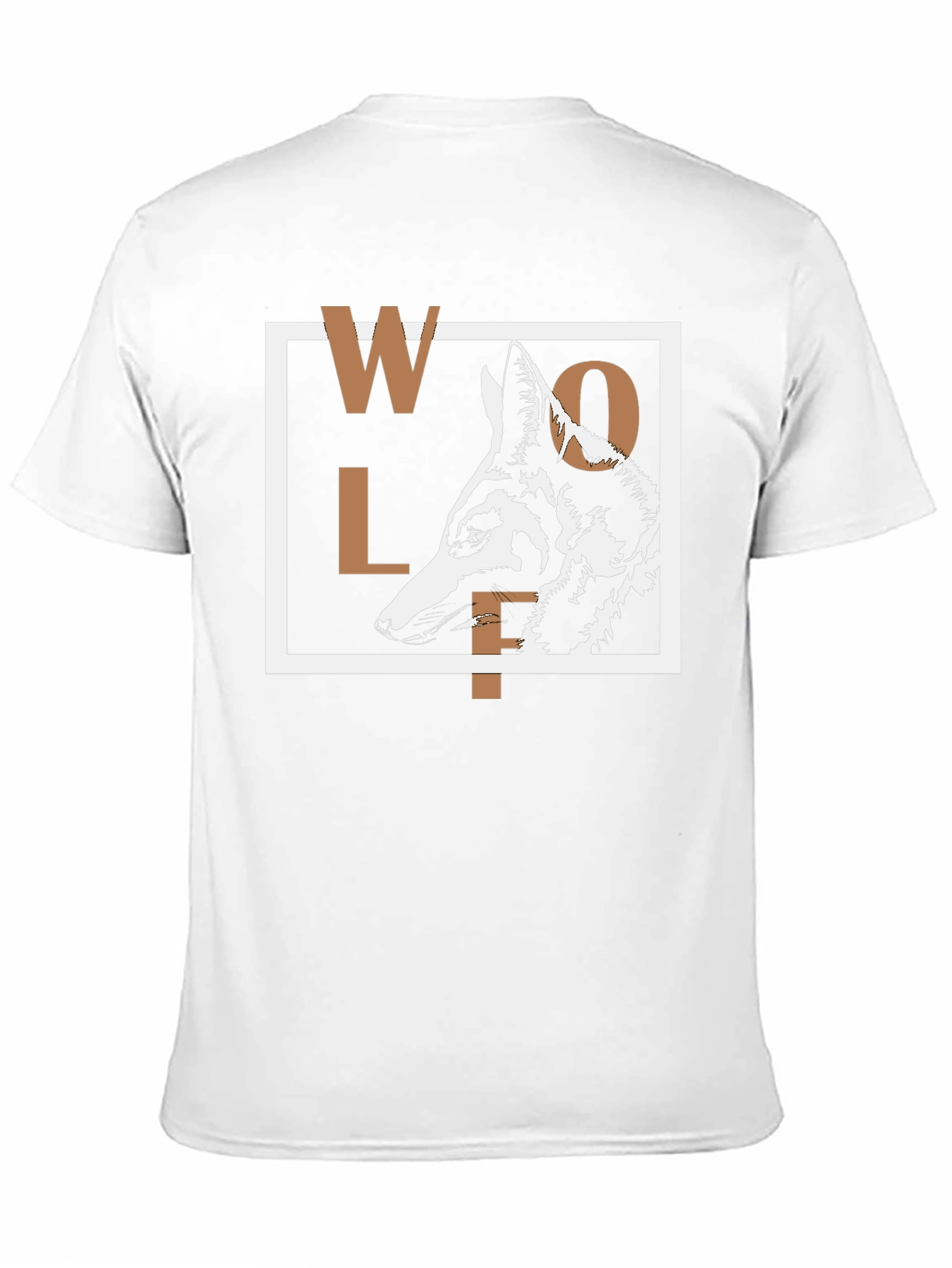 Black Wolf Graphic Print T-Shirt - Modern Urban Style view 11