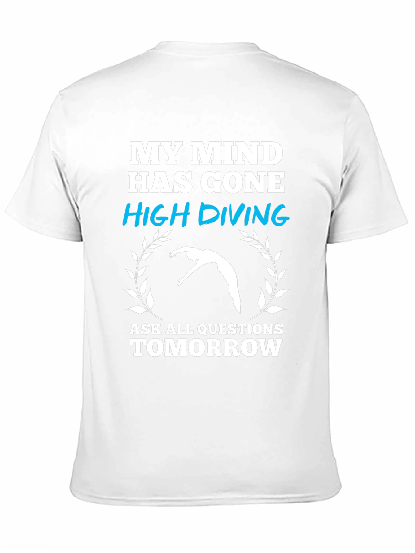 Black My Mind High Diving Graphic T-Shirt view 11