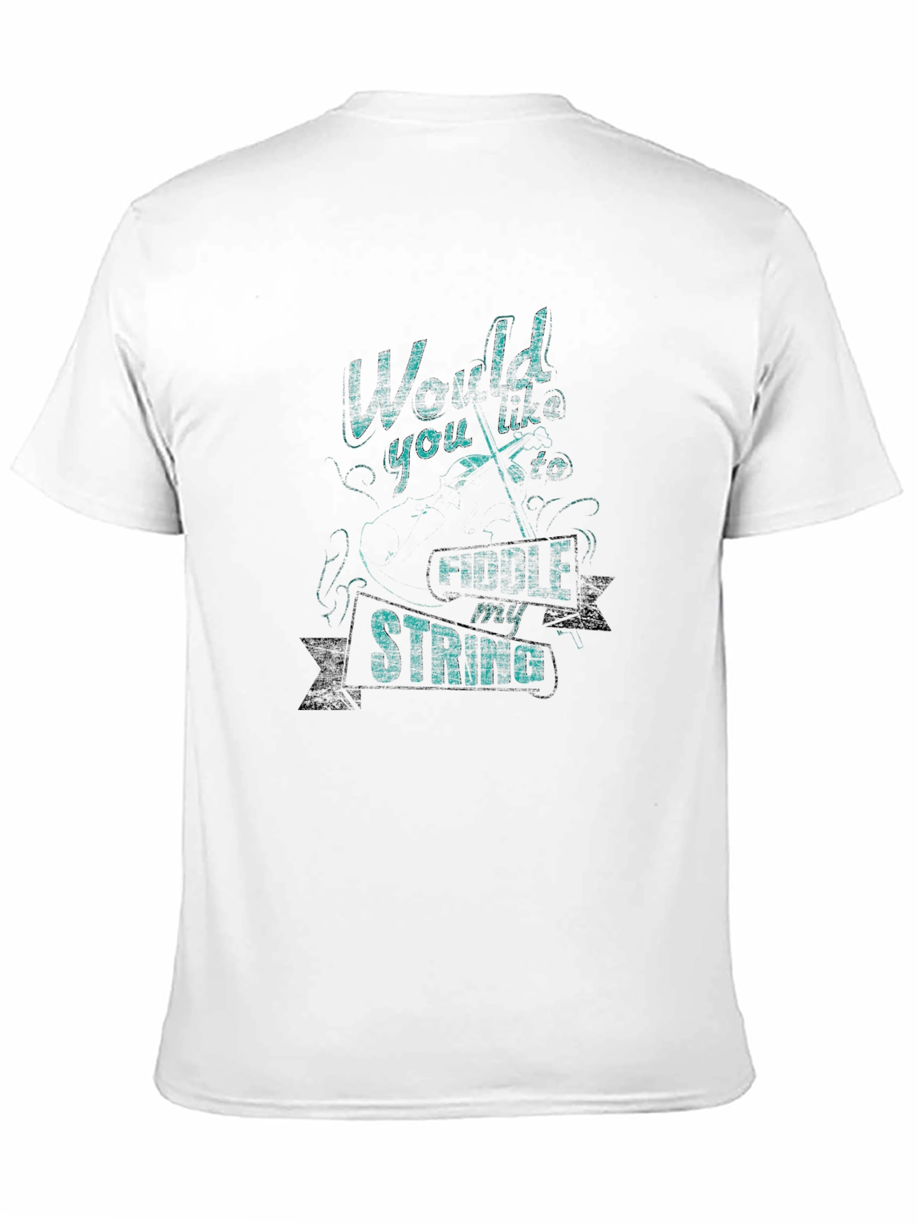 Black Fiddle My String Graphic Tee view 11