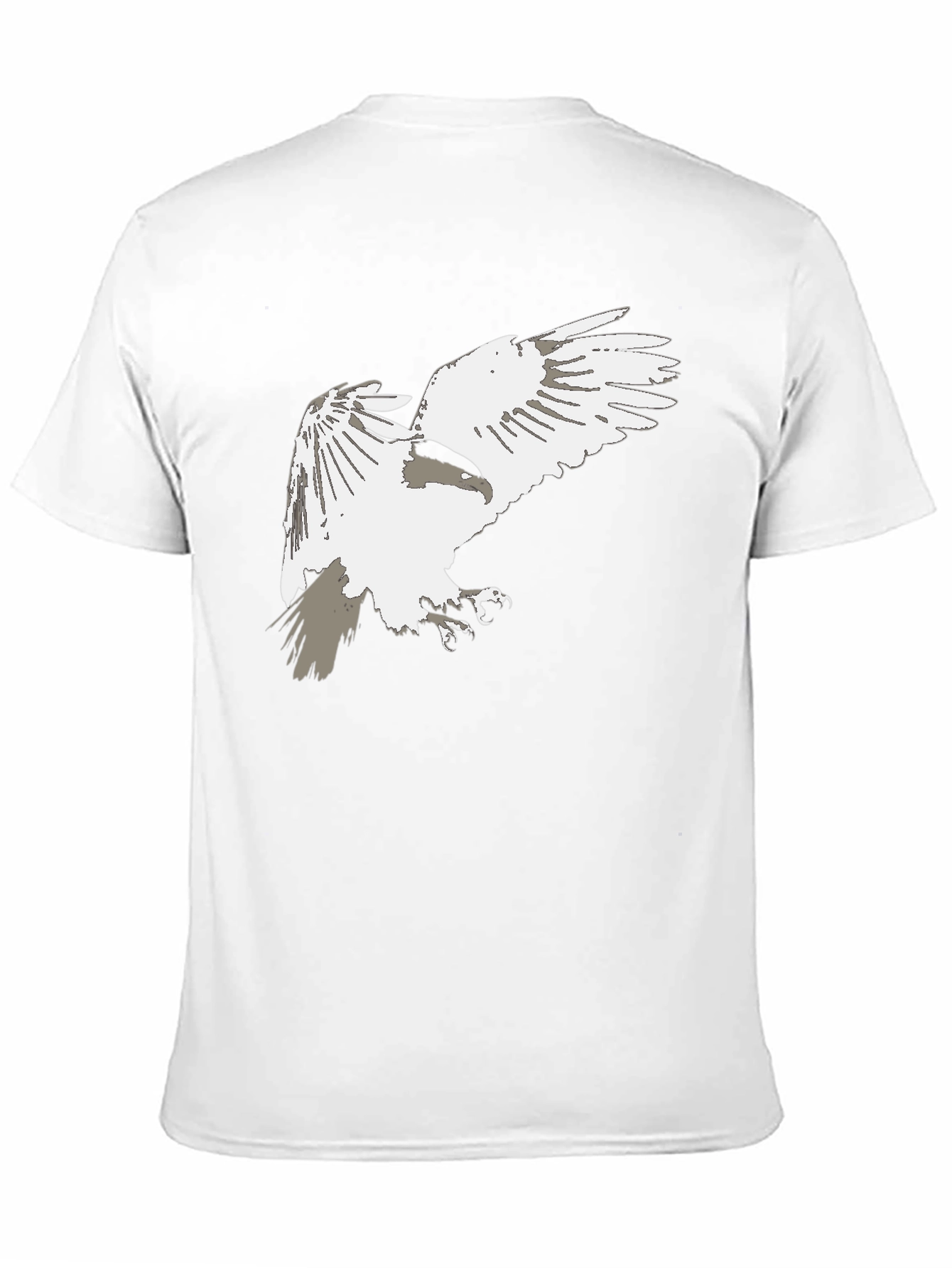 Black Eagle Graphic Print T-Shirt view 11