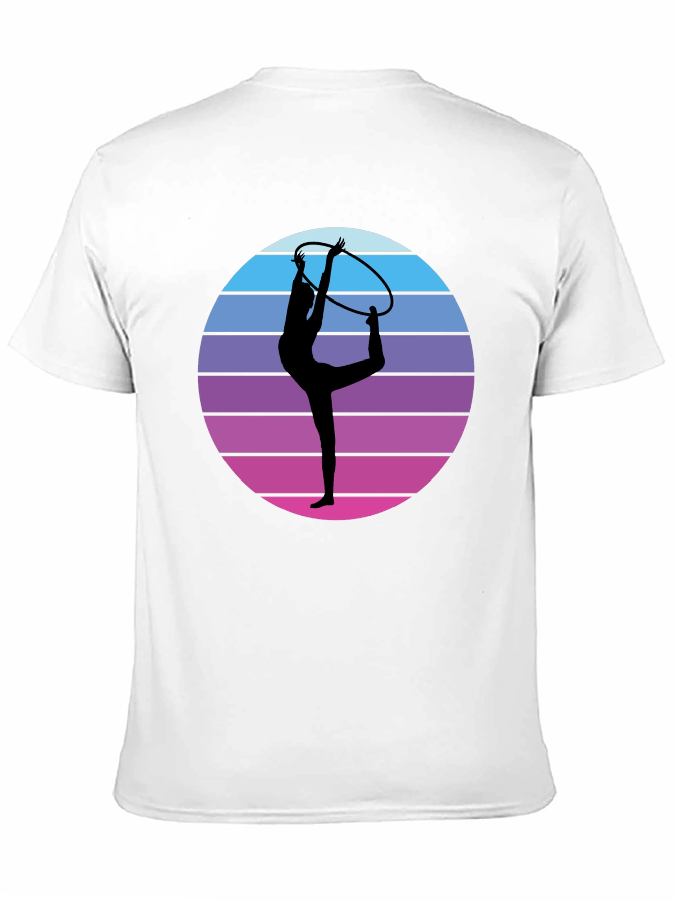 Black Rhythmic Gymnast Graphic Tee view 11
