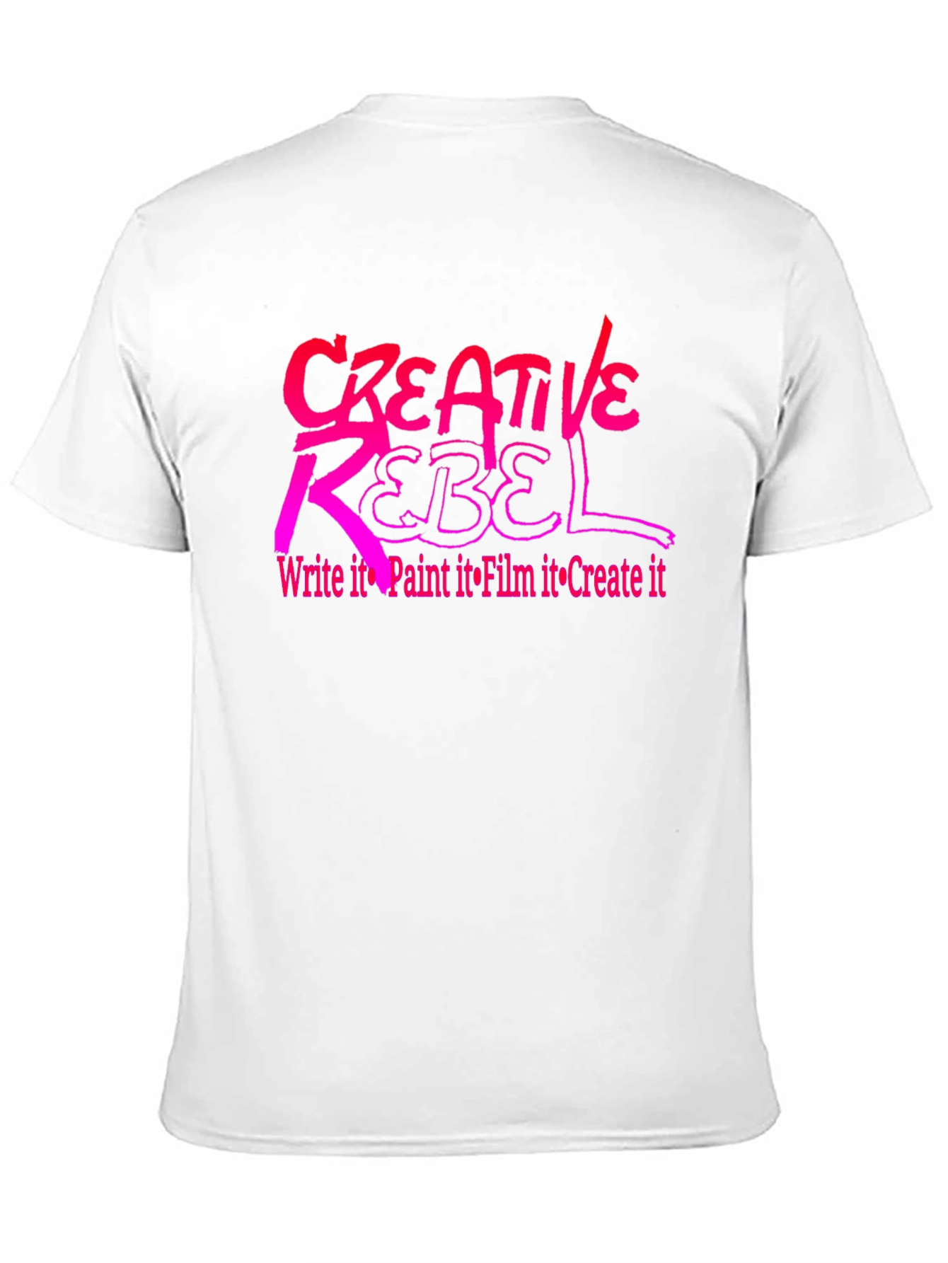 Black Creative Rebel Graphic Tee view 11