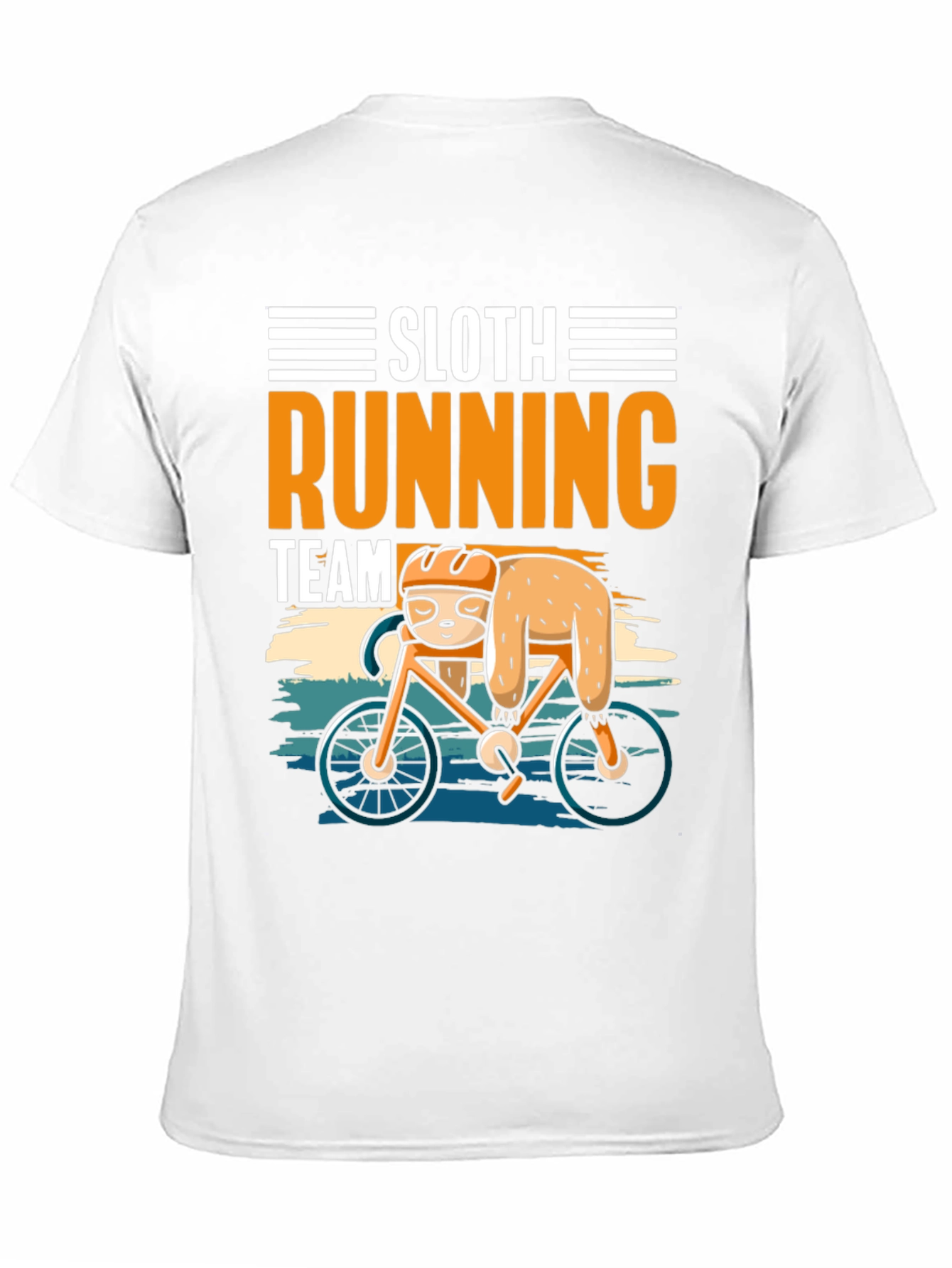 Black Sloth Running Team T-Shirt view 11