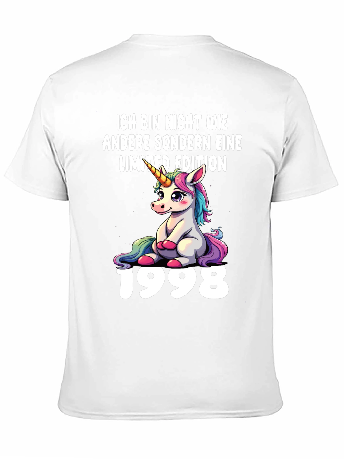 Black Unicorn Limited Edition 1998 Black T-Shirt view 11