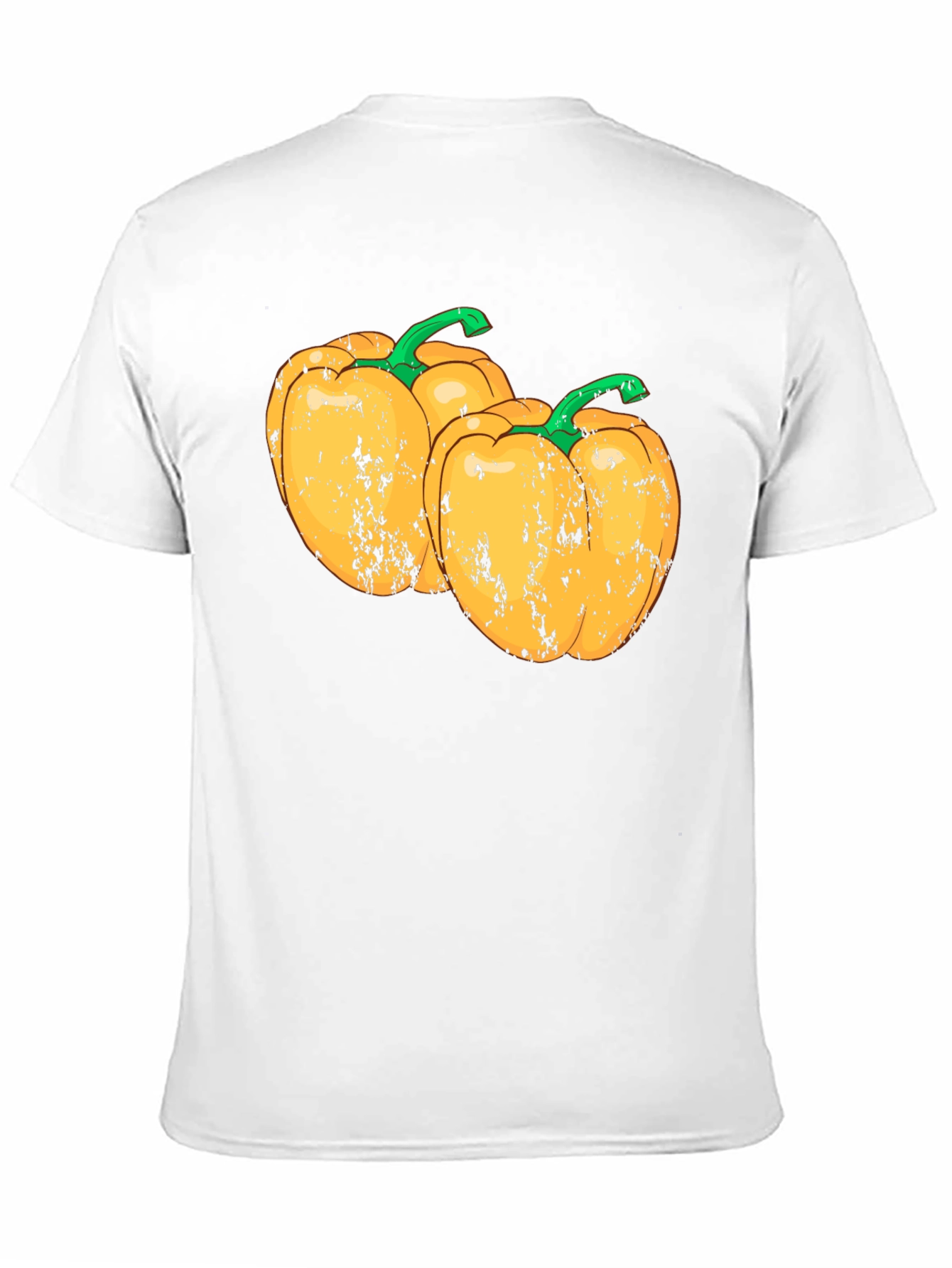 Black Yellow Pepper Graphic Tee - Unisex view 11