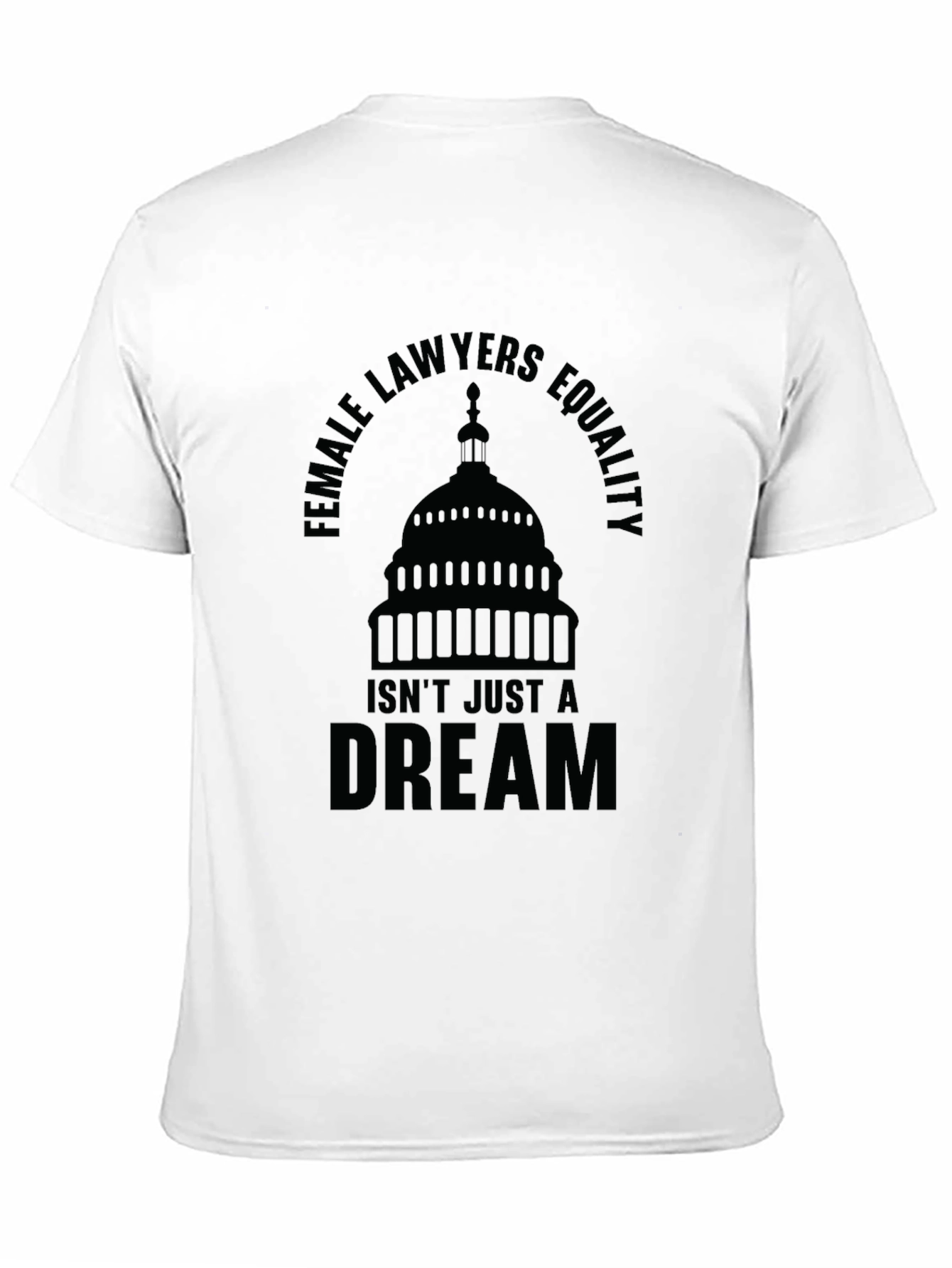 Black Female Lawyers Equality Dream T-Shirt view 11