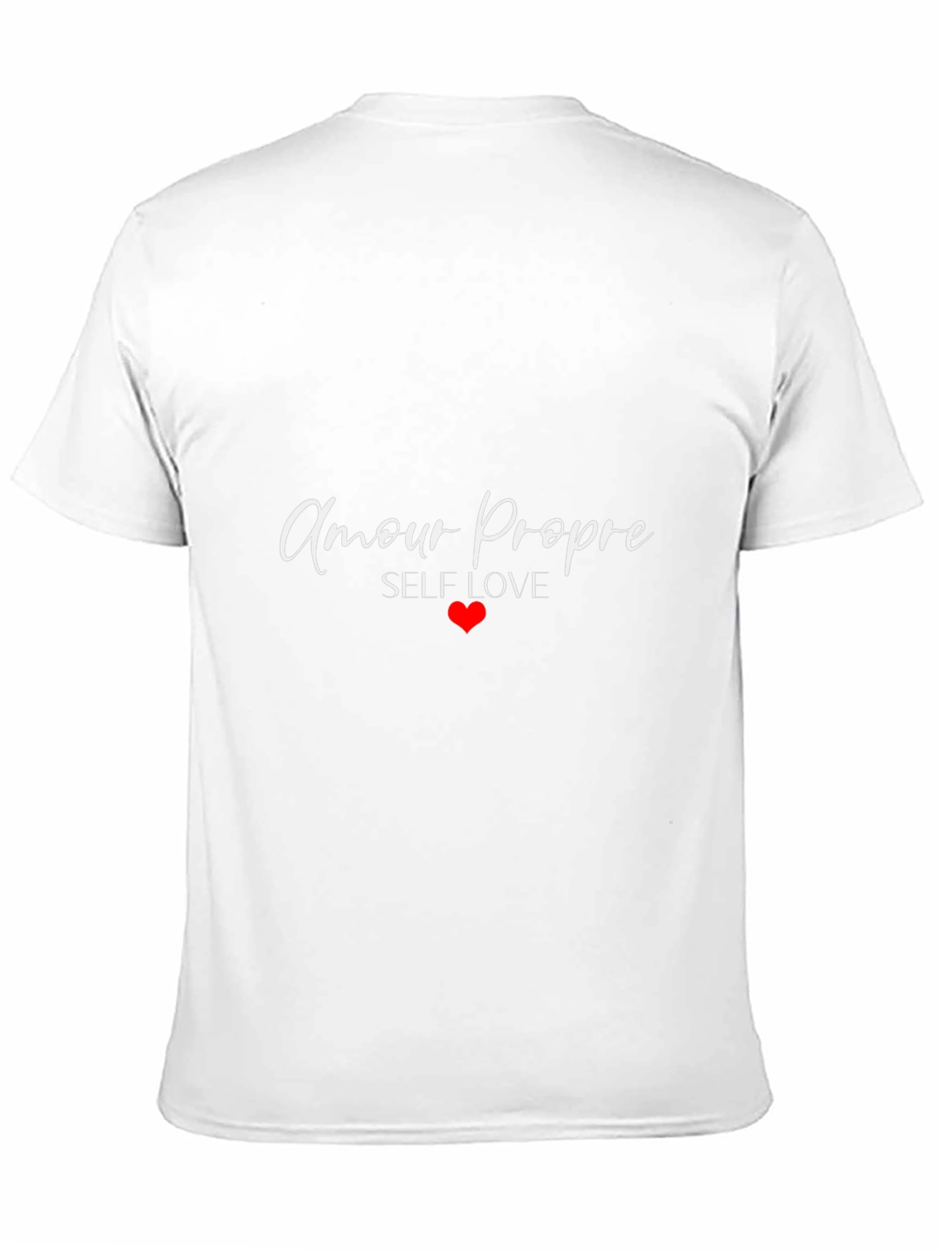 Black Amour Propre Self Love T-Shirt - Black view 11