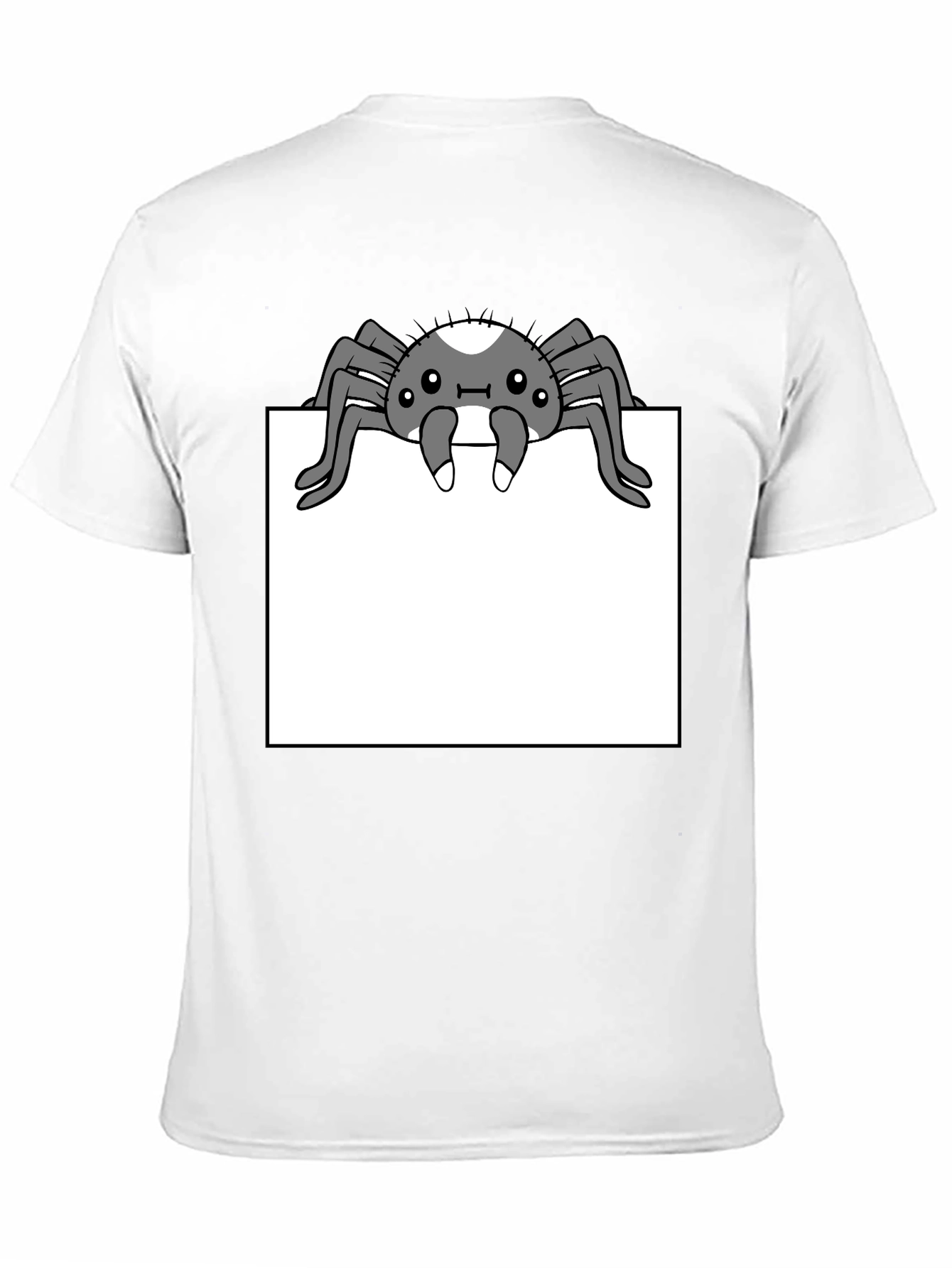 Black Spider Graphic Tee - Cute & Creepy Style view 11