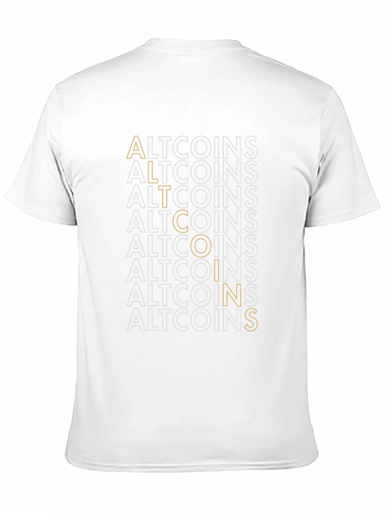 Black Altcoins Graphic Tee - Crypto Investor T-Shirt view 11