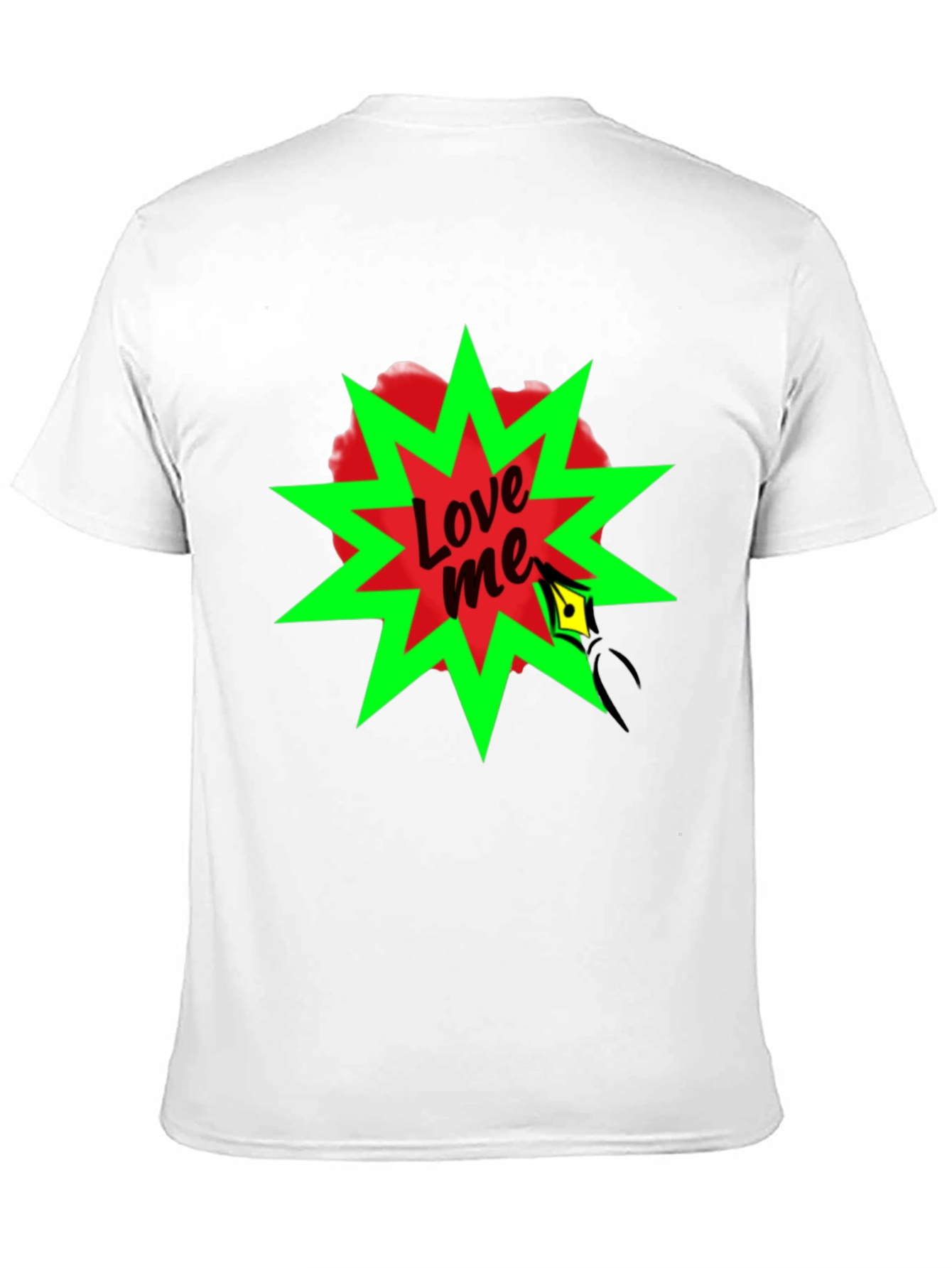 Black Love Me Graphic Tee - Bold Statement Shirt view 11