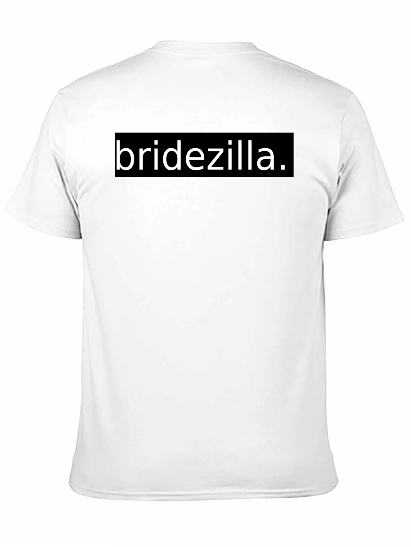 Black Bridezilla T-Shirt - Black Cotton Blend view 11