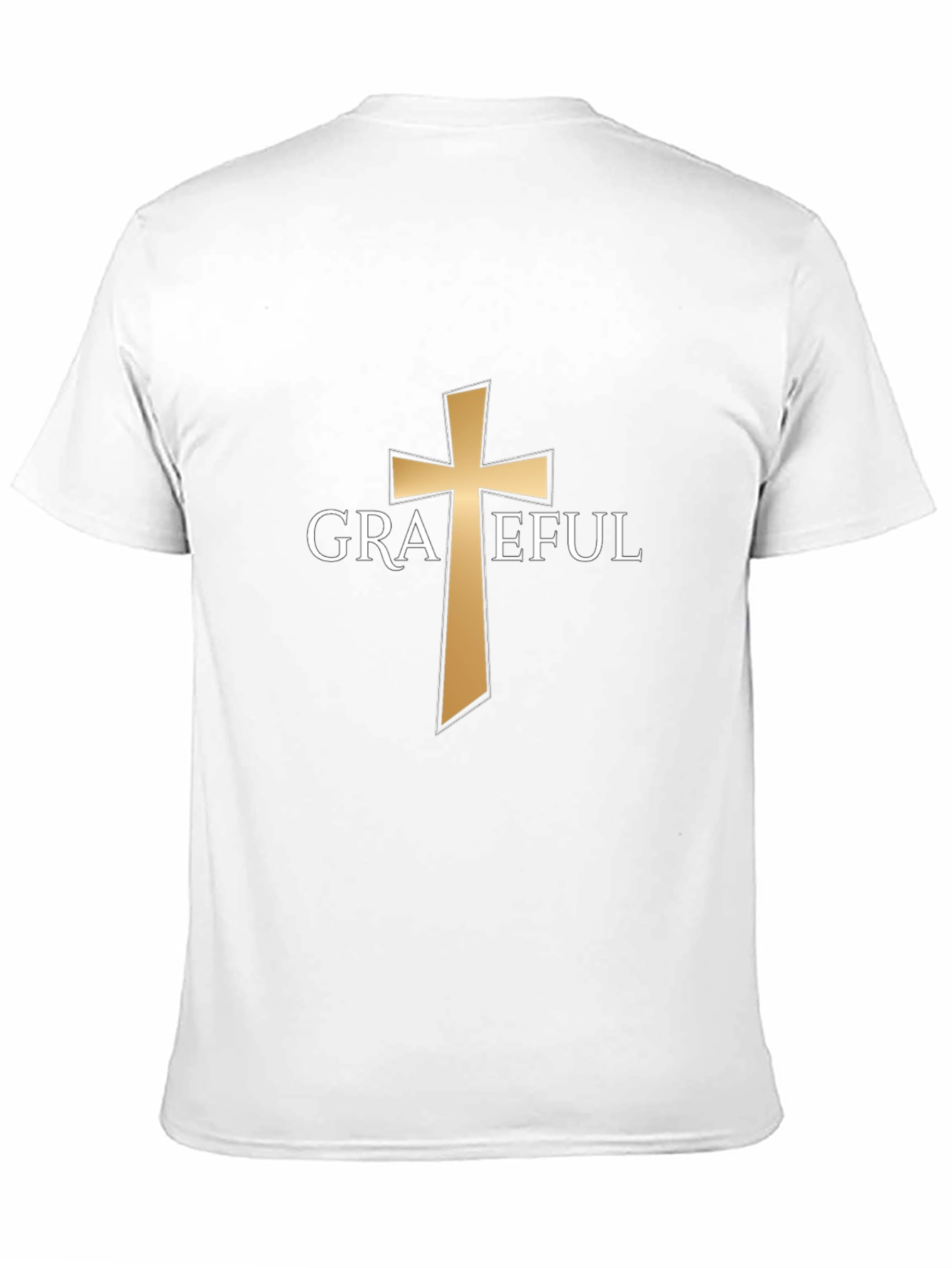 Grateful Cross Graphic T-Shirt - Christian Apparel - 11