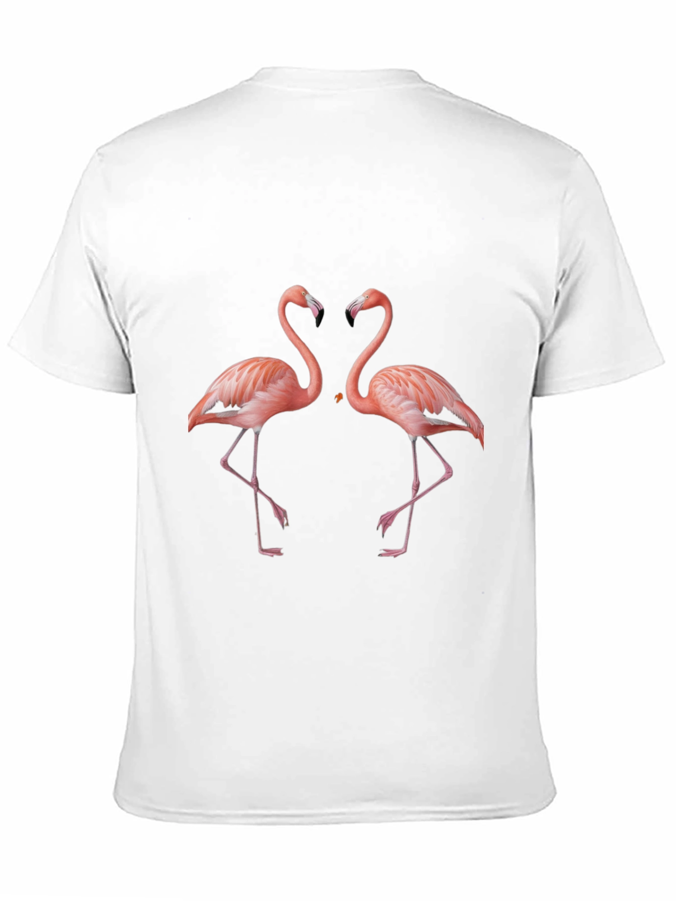 Black Flamingo Love Graphic Tee - Black view 11