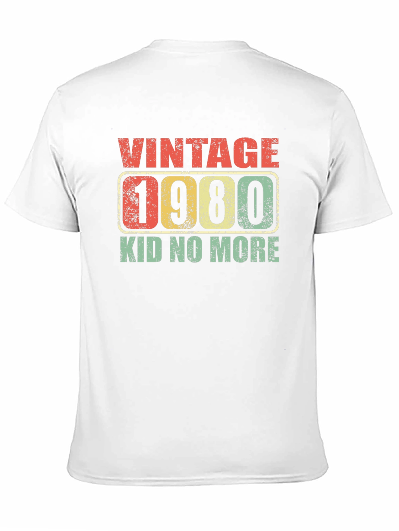 Black Vintage 1980 Kid No More Graphic T-Shirt view 11