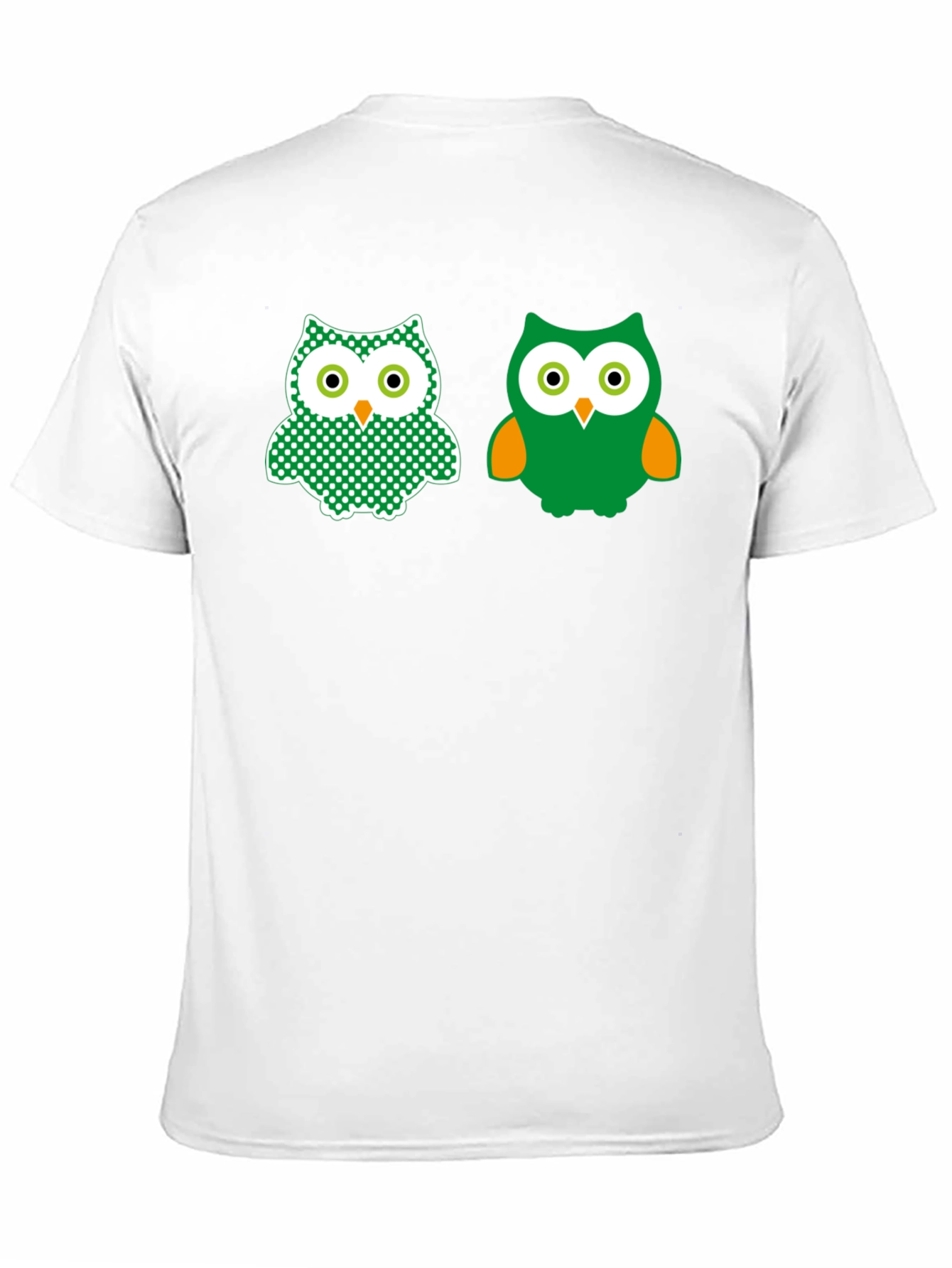 Black Cute Owl Graphic Tee - Stylish Black T-Shirt view 11