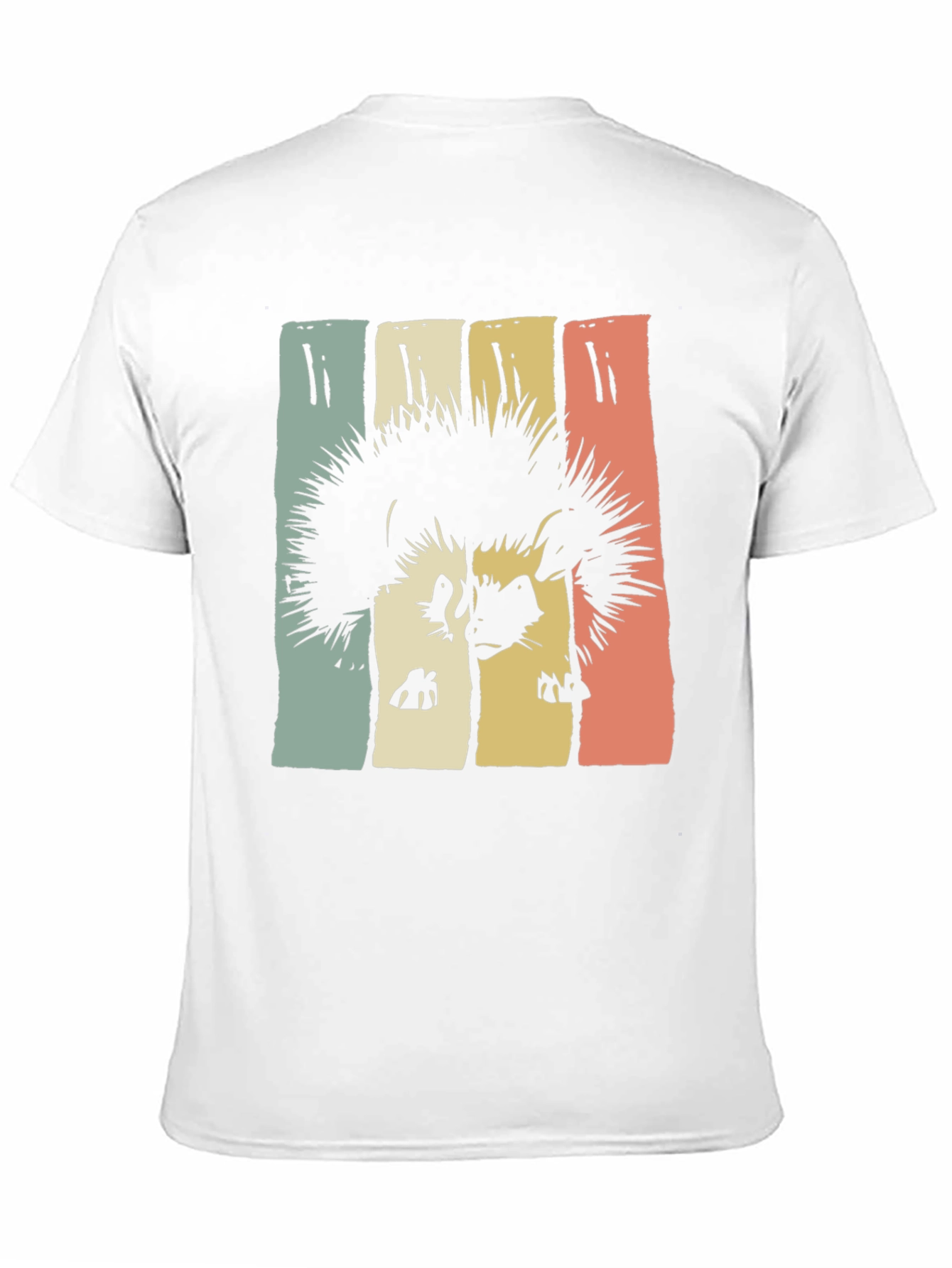Black Retro Hedgehog Graphic Tee view 11