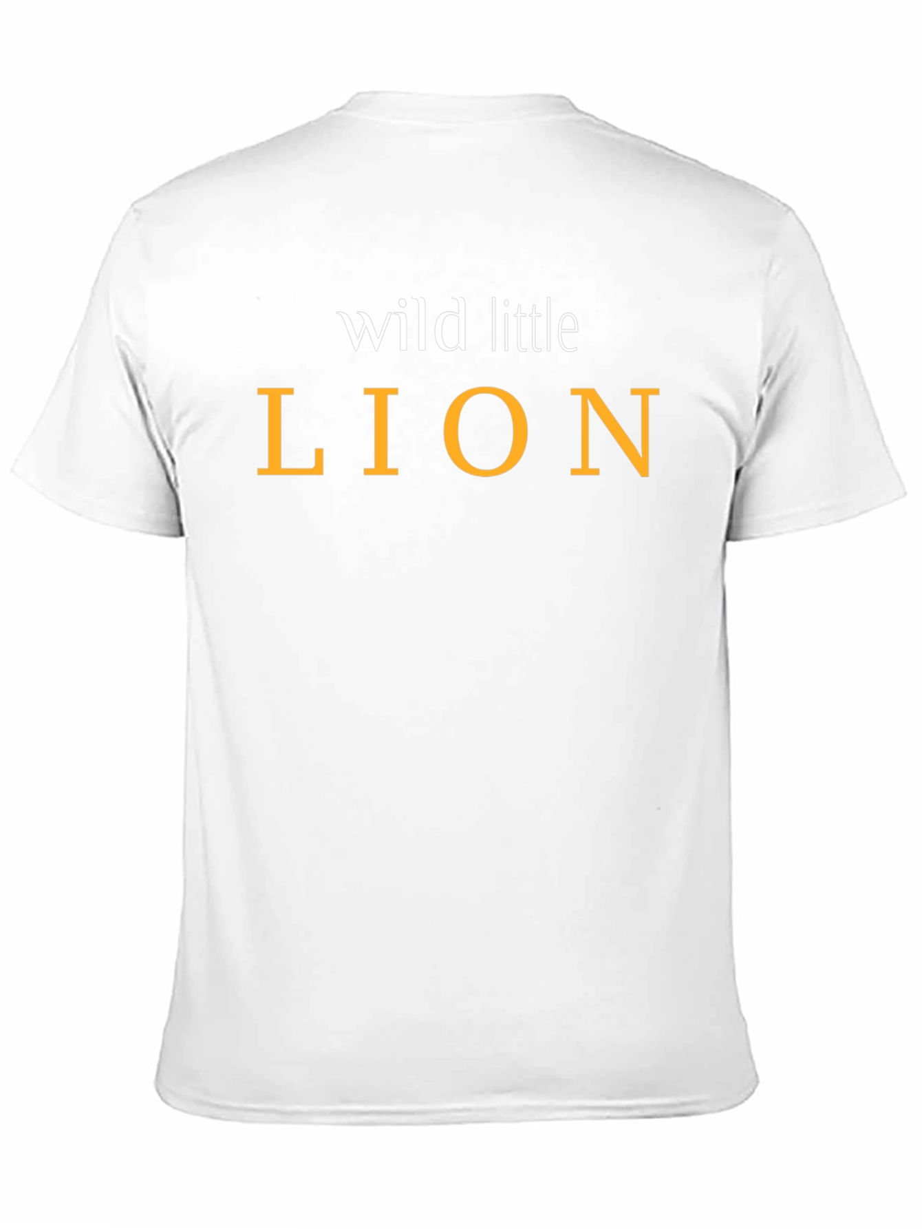 Black Wild Little Lion Graphic Tee - Unisex Soft Cotton T-Shirt view 11