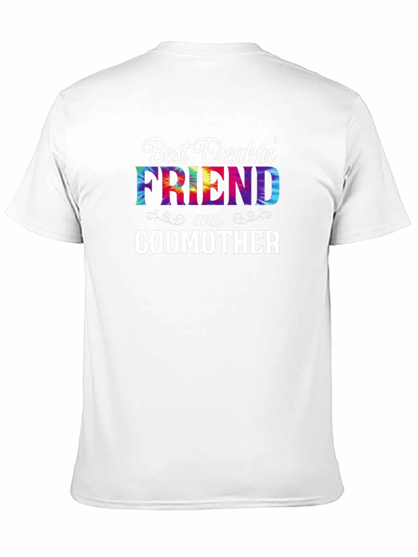 Black Best Freakin' Friend Godmother T-Shirt view 11
