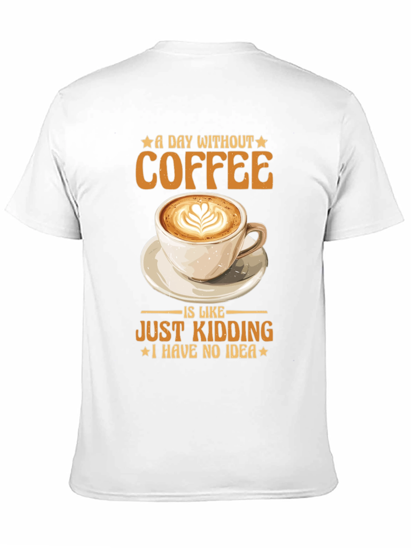 Black Coffee Lover T-Shirt - Funny Coffee Tee view 11