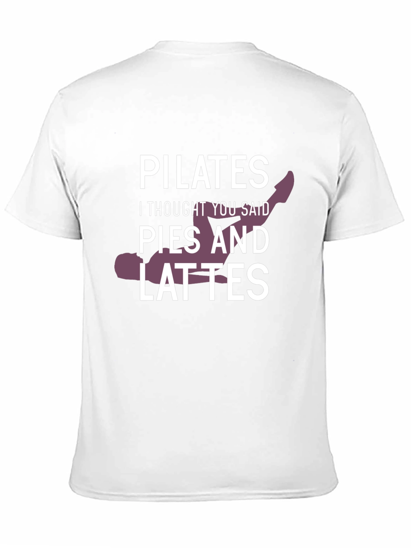 Black Pilates vs. Pies & Lattes Graphic Tee view 11