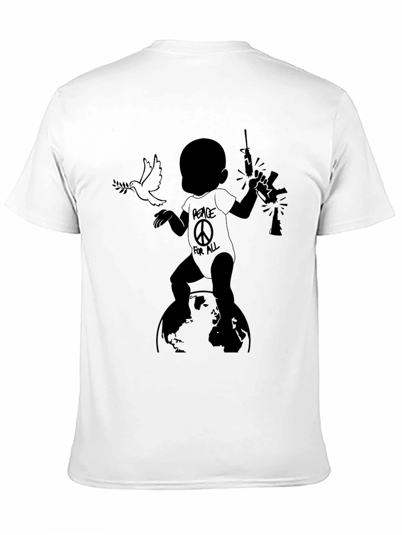 Peace vs. War Graphic Tee - 11