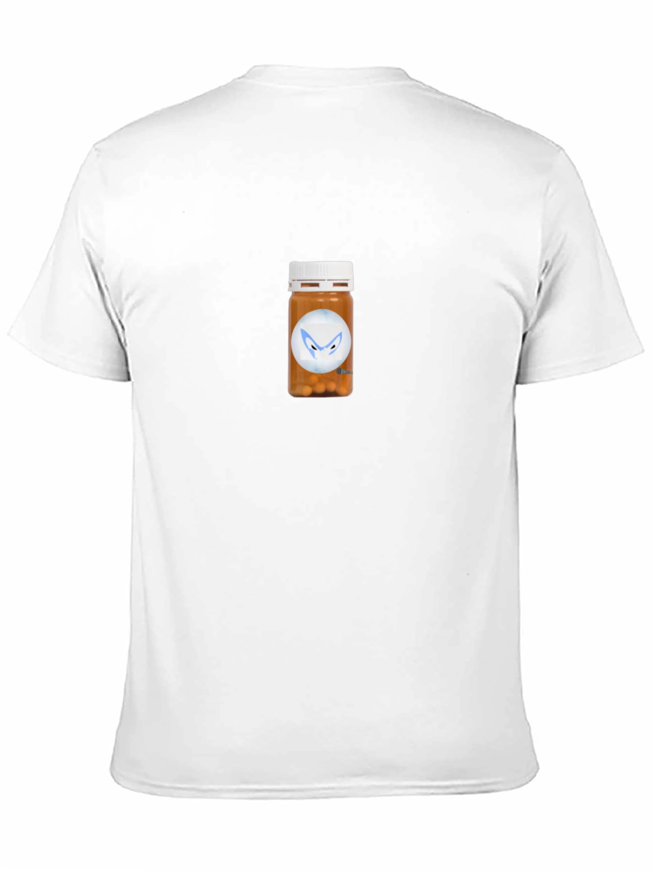 Black Pill Bottle Graphic T-Shirt - Funky Tee view 11