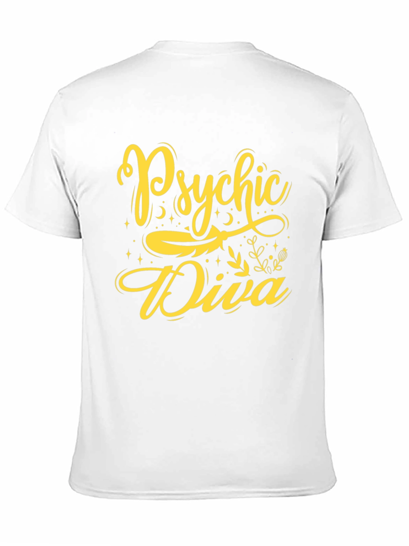 Black Psychic Diva Black Graphic Tee view 11