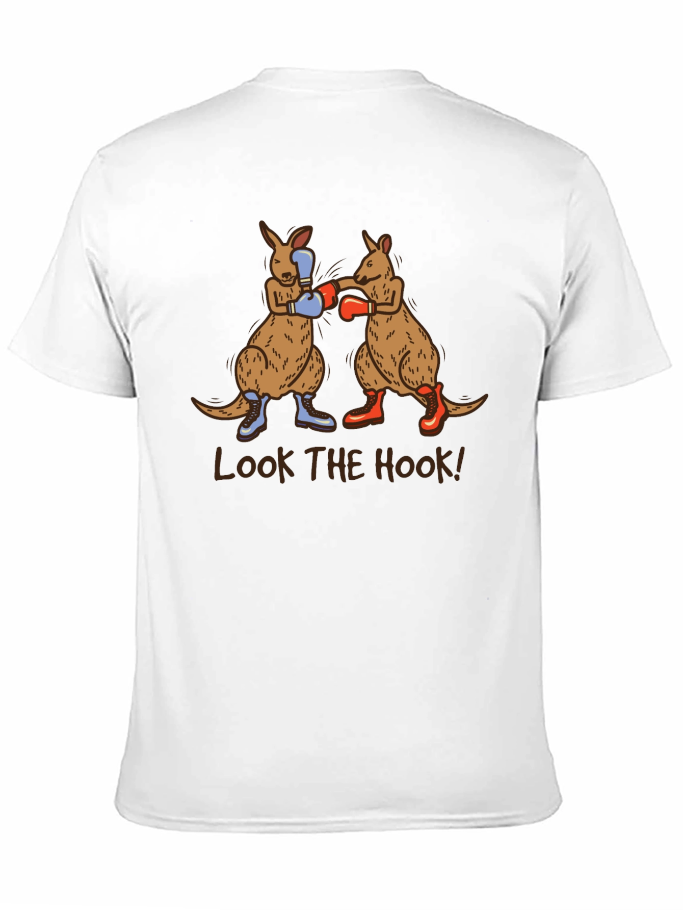 Black Boxing Kangaroos T-Shirt - Look the Hook! view 11