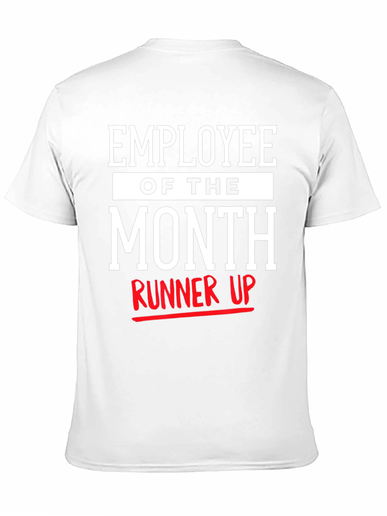 Black Employee of the Month Runner Up Black T-Shirt view 11